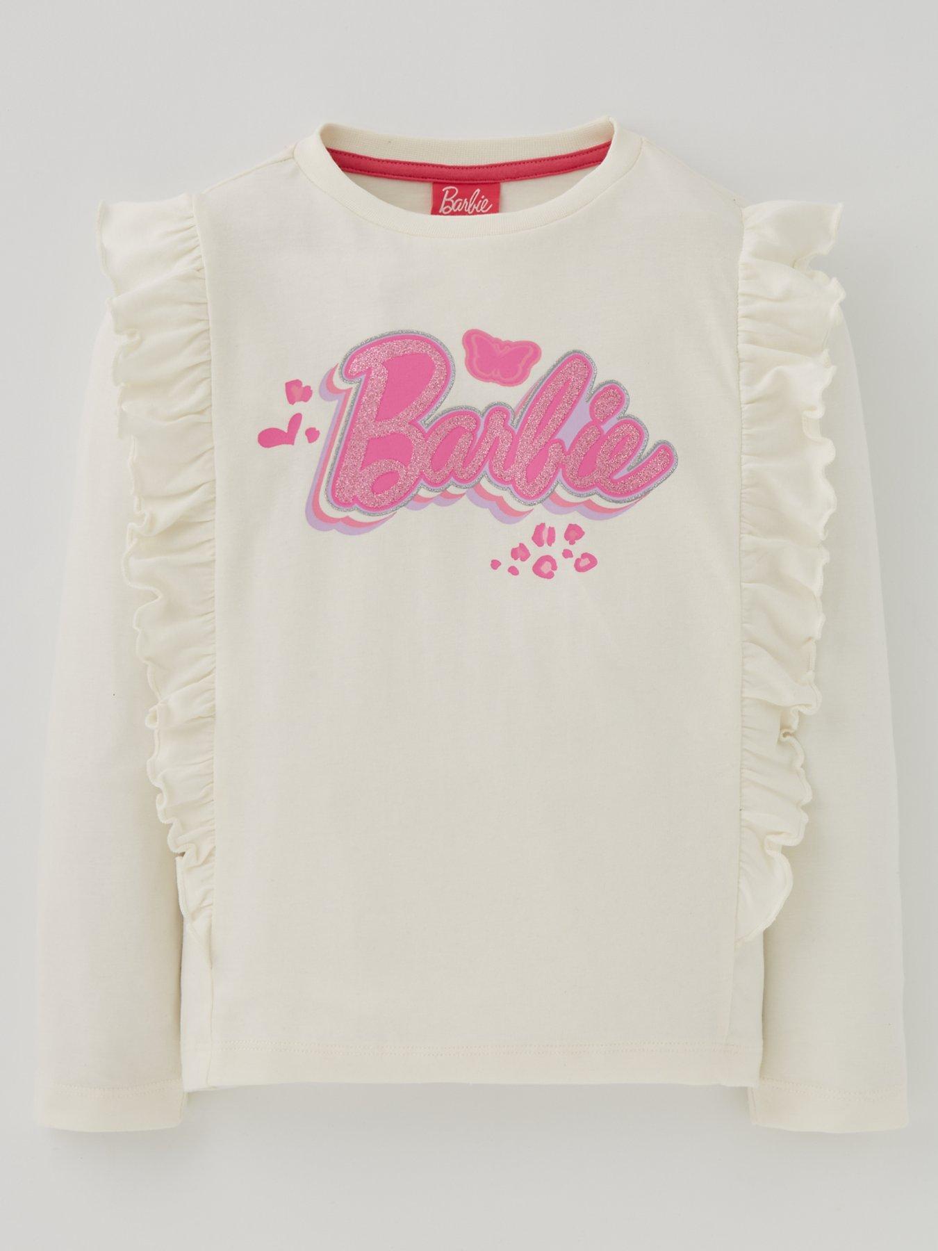 barbie-barbie-frill-long-sleeve-t-shirt-off-white