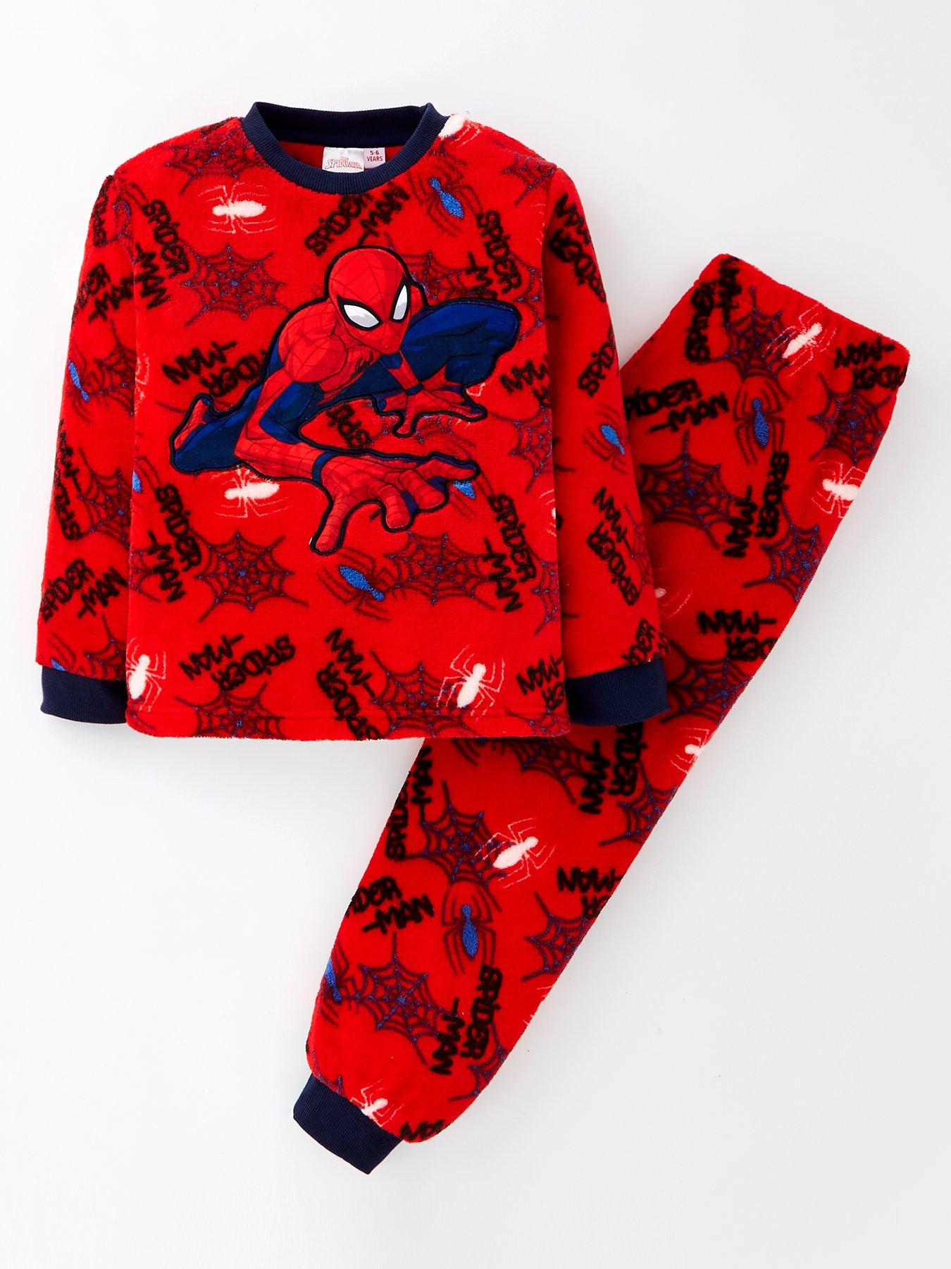 spiderman-spiderman-supersoft-fleece-pyjamas