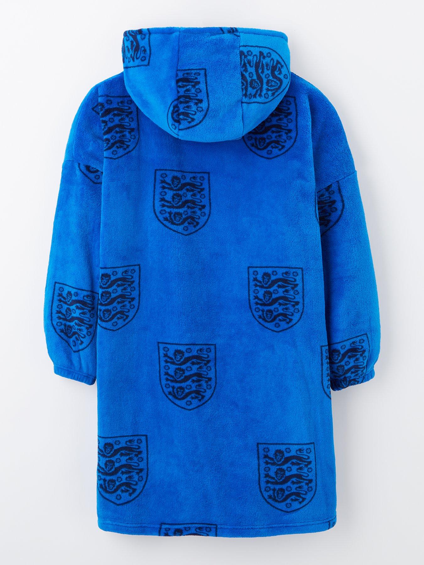 england-football-fleece-hooded-blanket-blueback