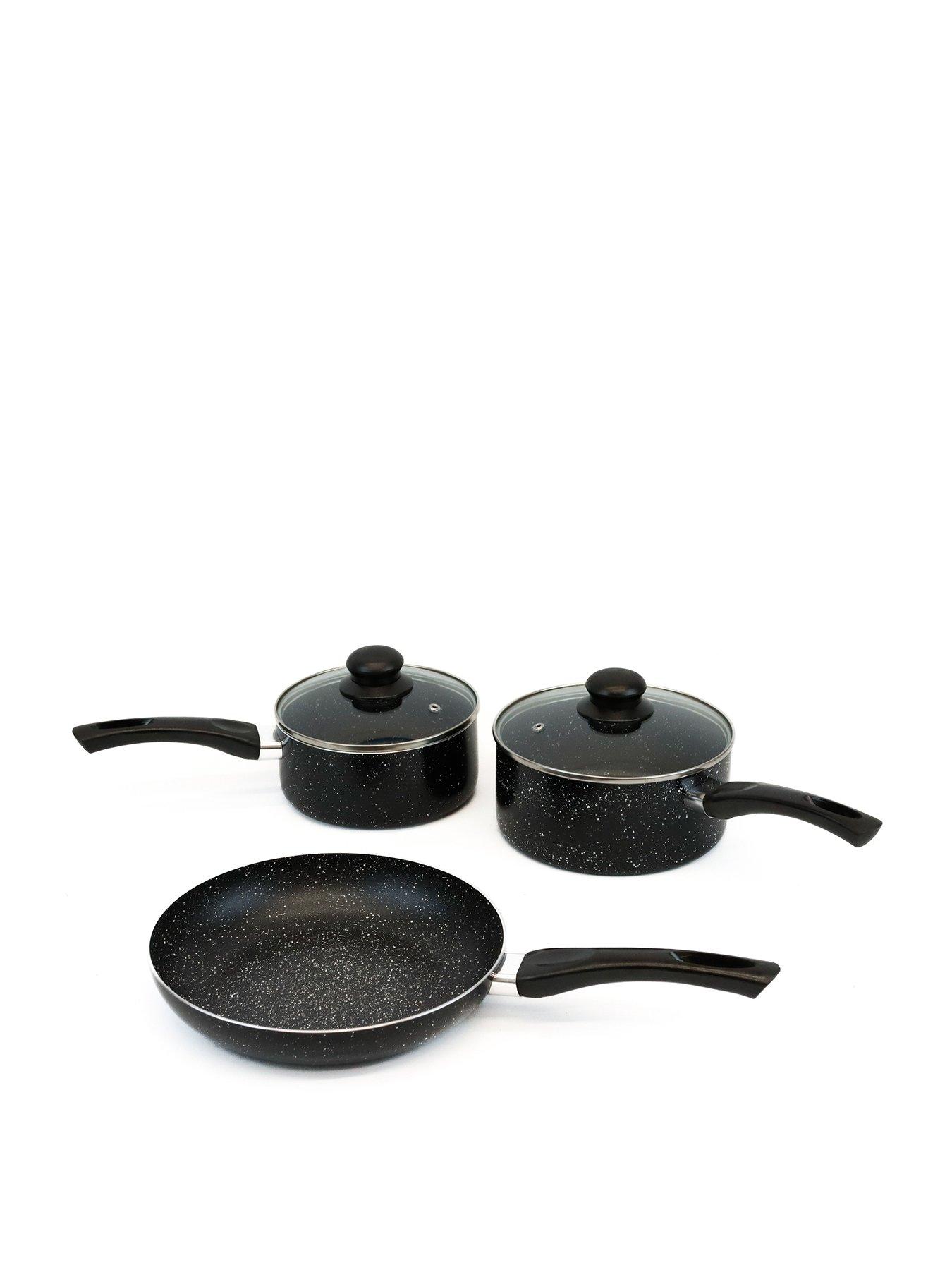 streetwize-camping-3-piece-induction-pan-set-black-marble