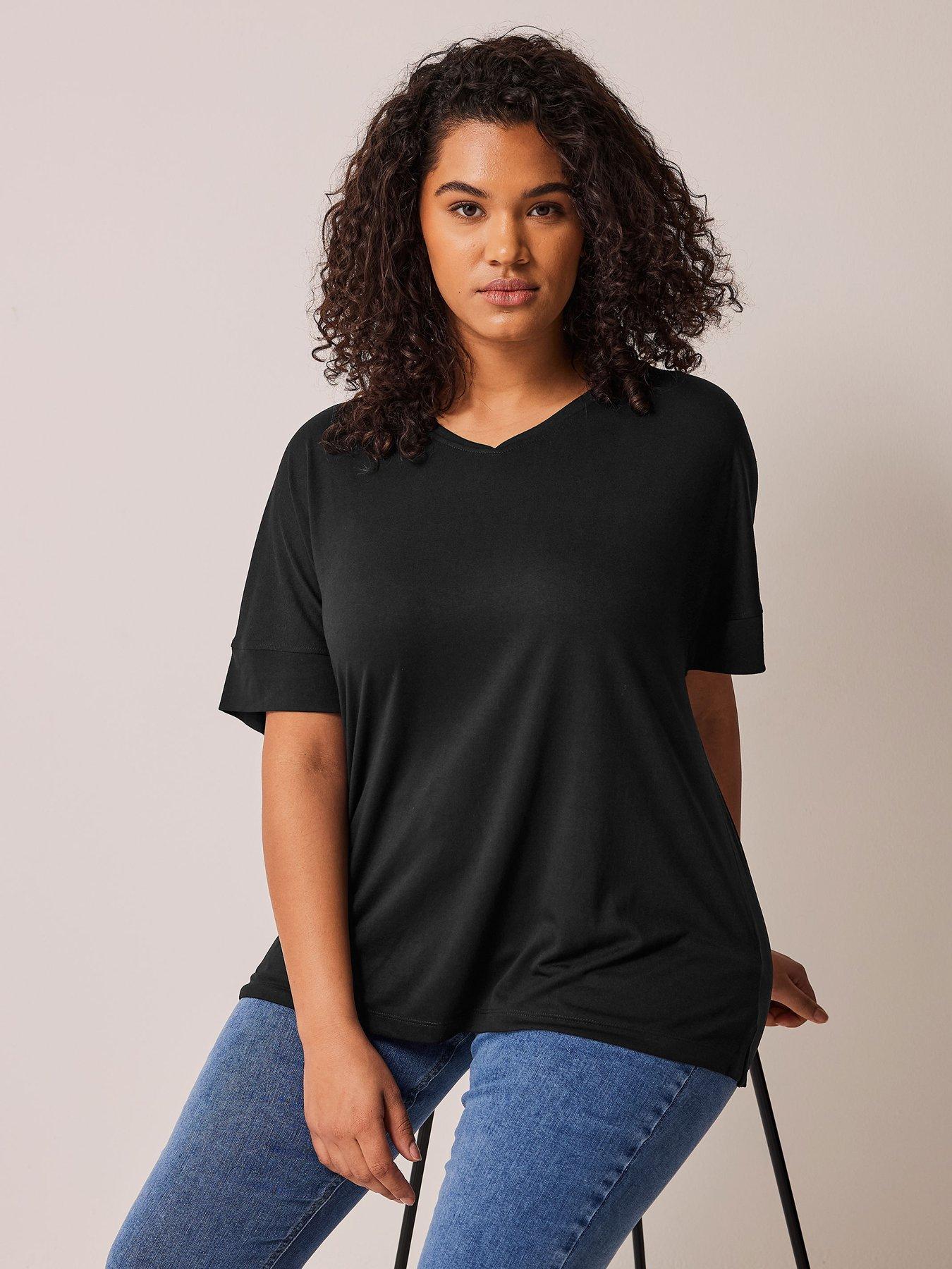 evans-v-neck-modal-t-shirt-black