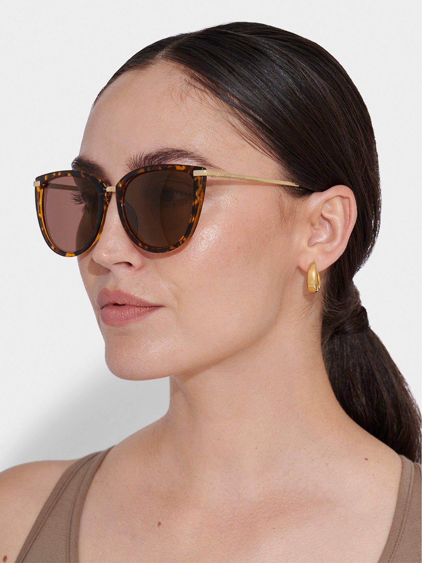 Katie Loxton Sardinia Sunglasses In Tortoiseshell