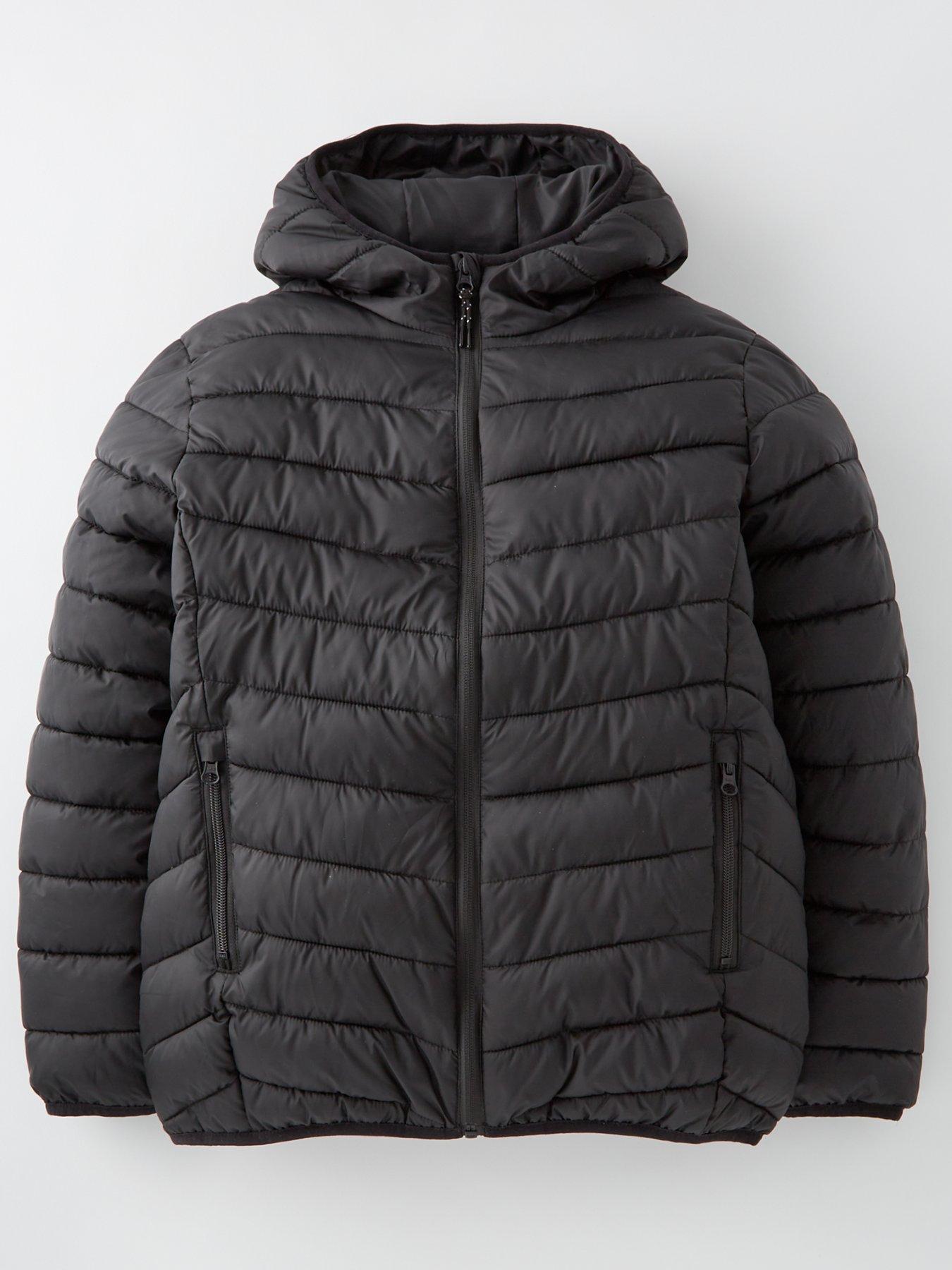 Image 1 of 4 of Everyday Boys Padded Coat - Black