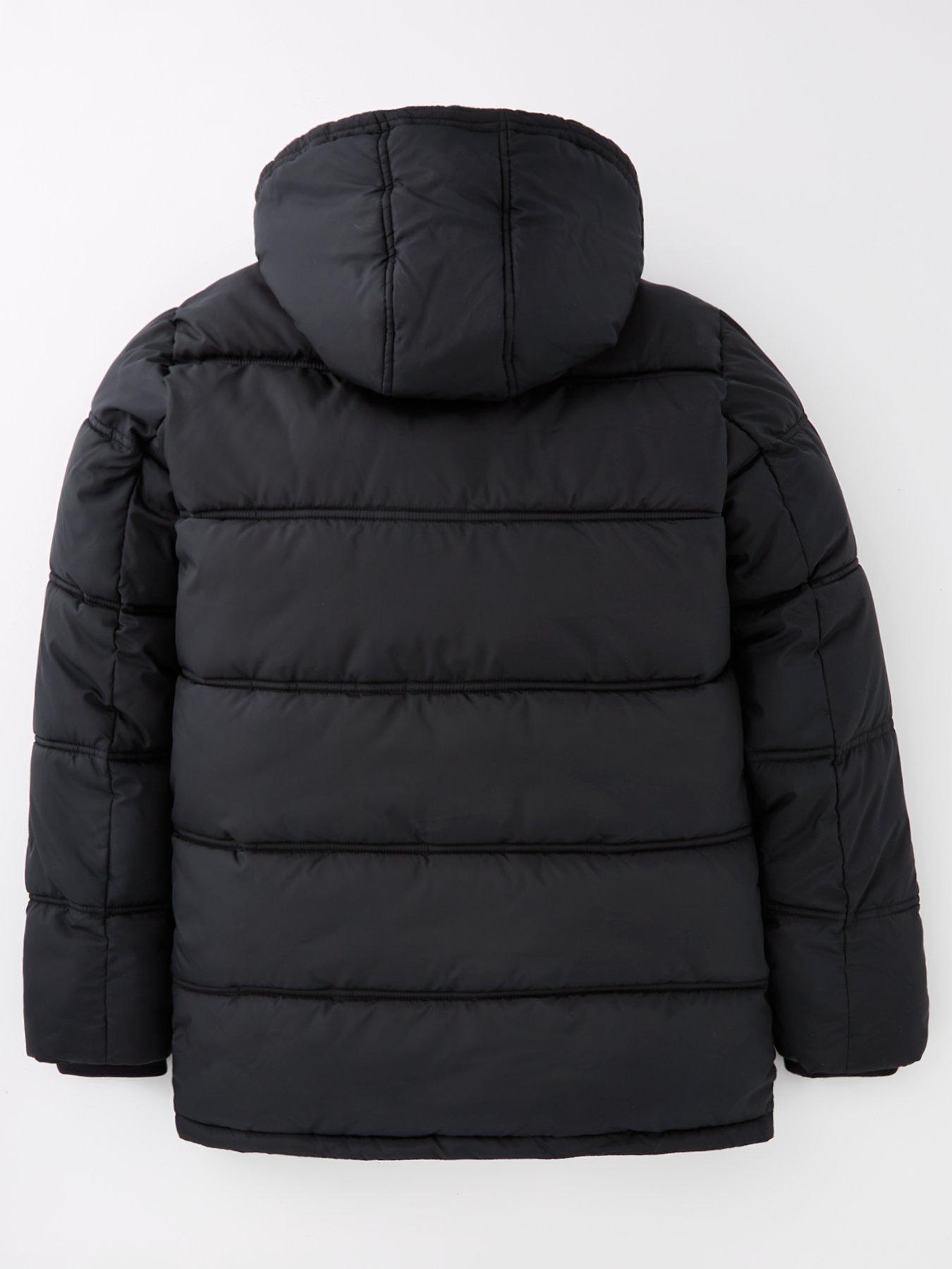 Image 2 of 4 of V by Very Boys Padded Parka - Black