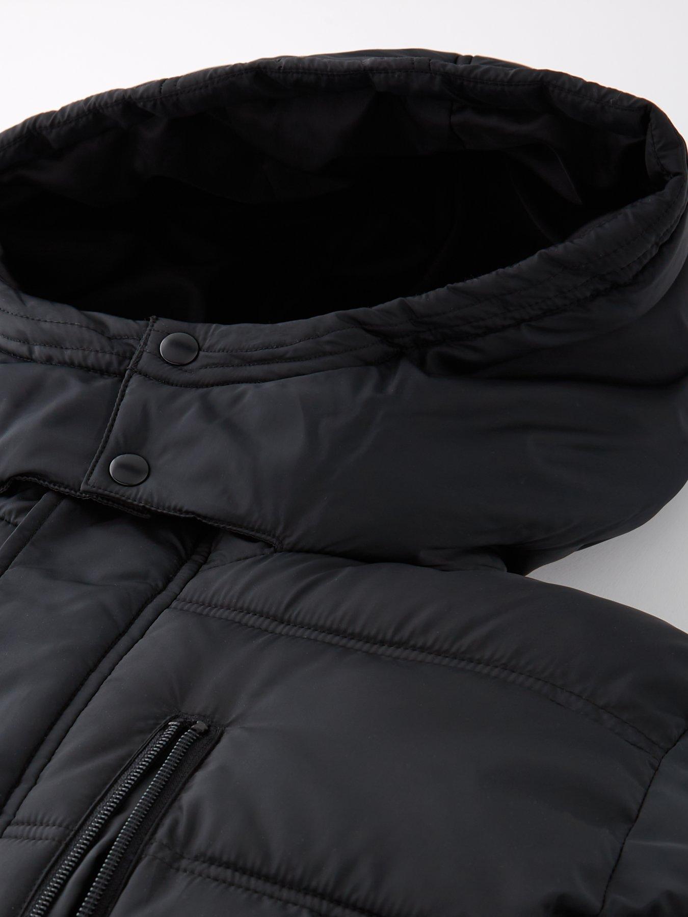 Image 3 of 4 of V by Very Boys Padded Parka - Black
