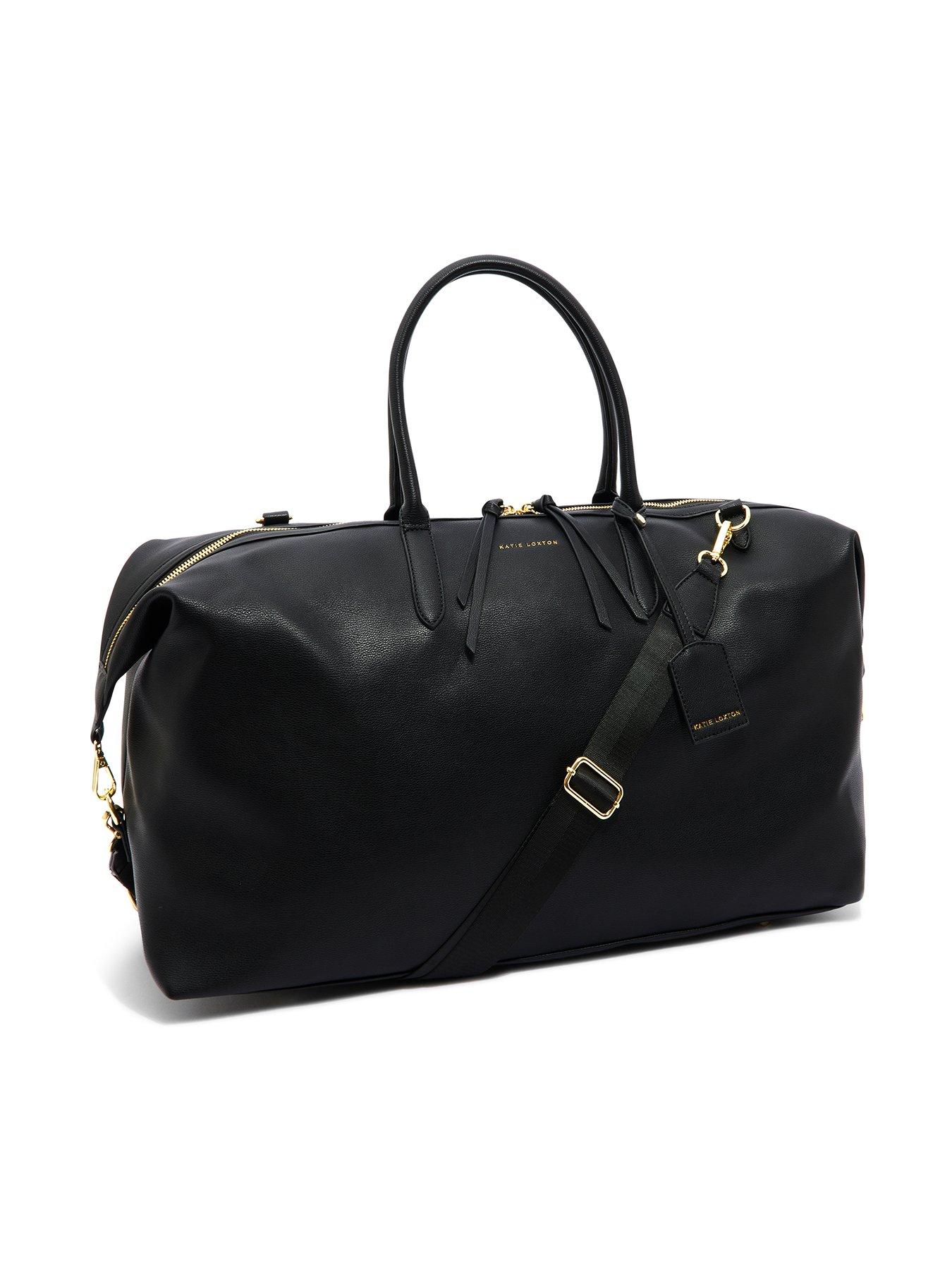 katie-loxton-oxford-weekend-holdall-blackstillFront