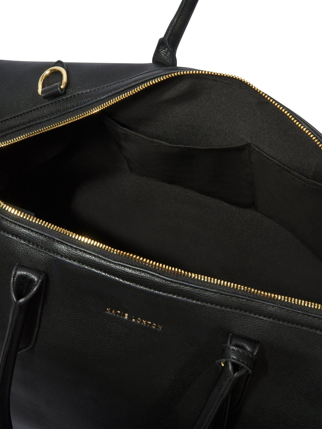 katie-loxton-oxford-weekend-holdall-blackdetail