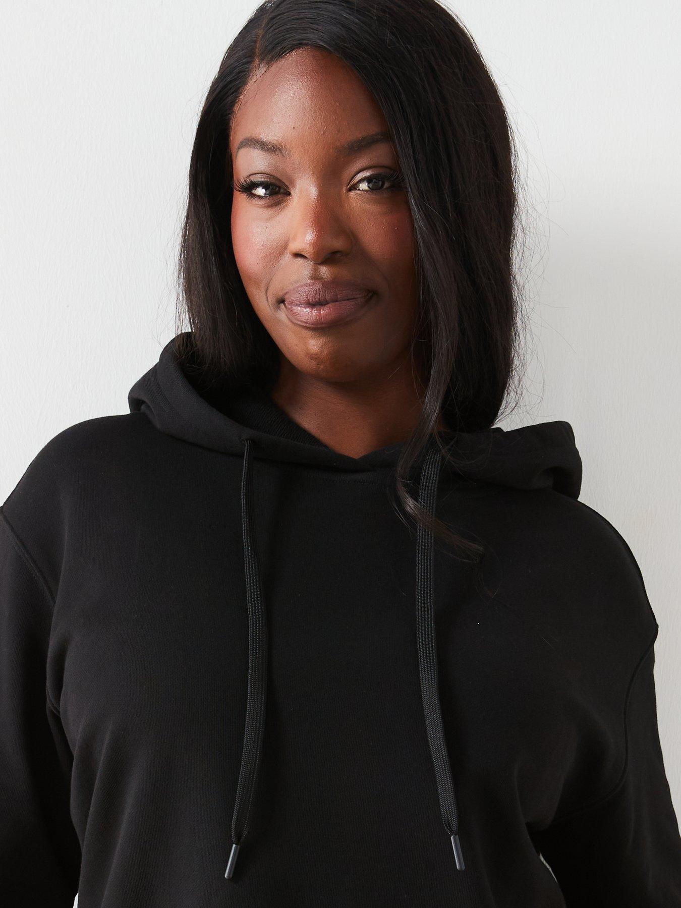 v-by-very-curve-side-split-longline-hoodie-blackdetail