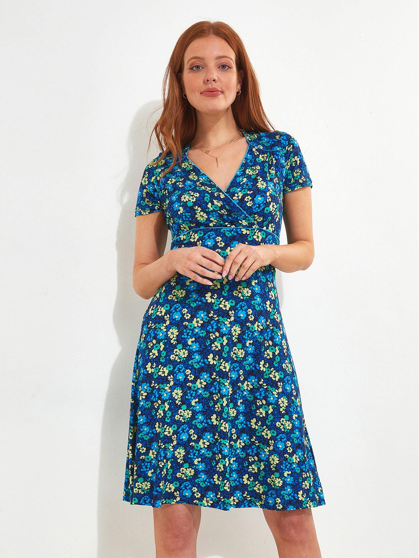 joe-browns-floral-print-jersey-dress-blue