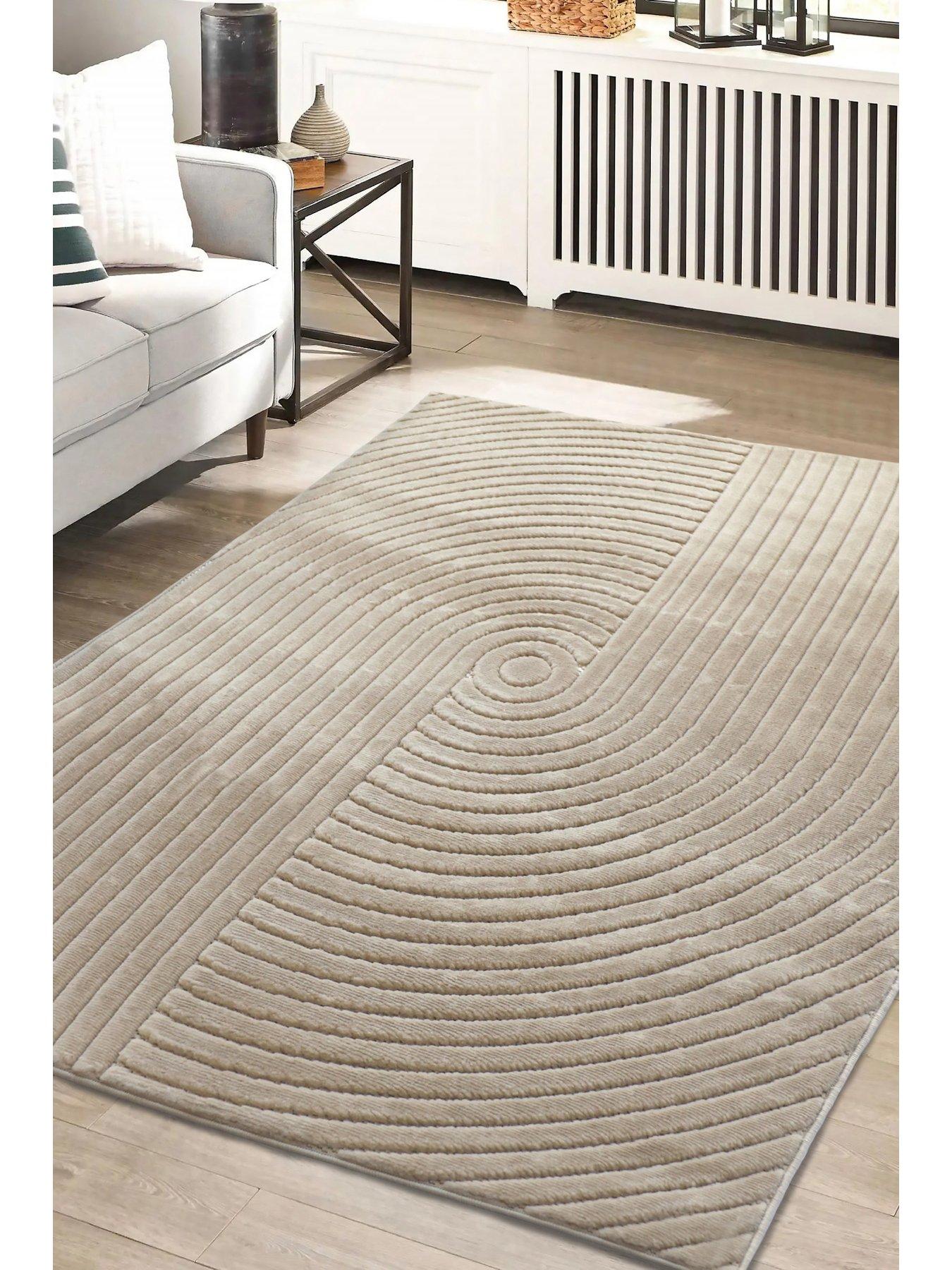 Image 1 of 4 of The Very Collection Intaliata Malmo Rug - Taupe