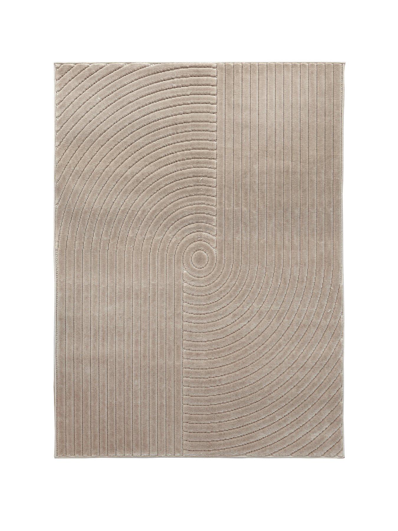 Image 2 of 4 of The Very Collection Intaliata Malmo Rug - Taupe