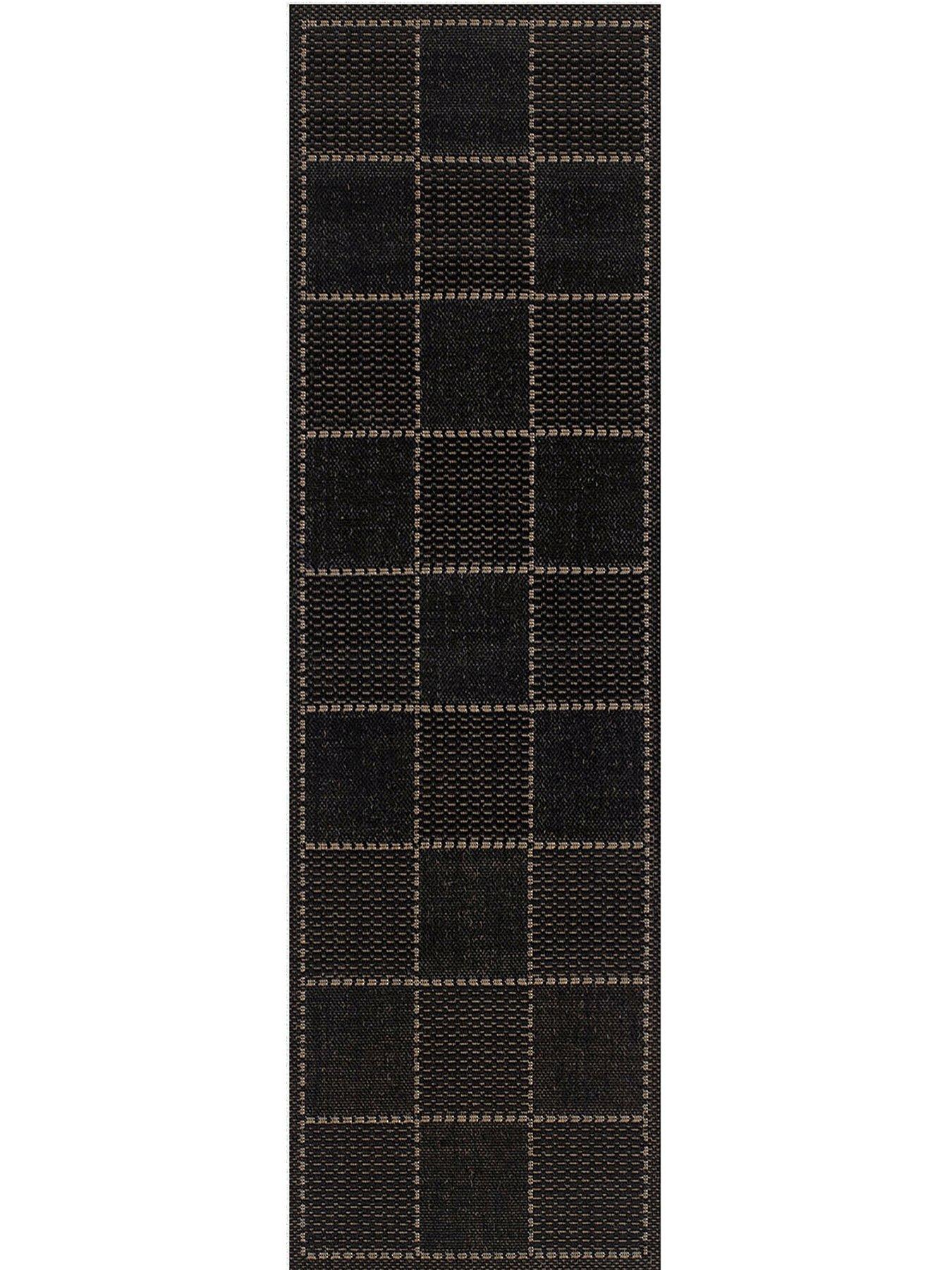 Image 1 of 3 of The Very Collection Trama Anti-Slip Flatweave Runner 60x230