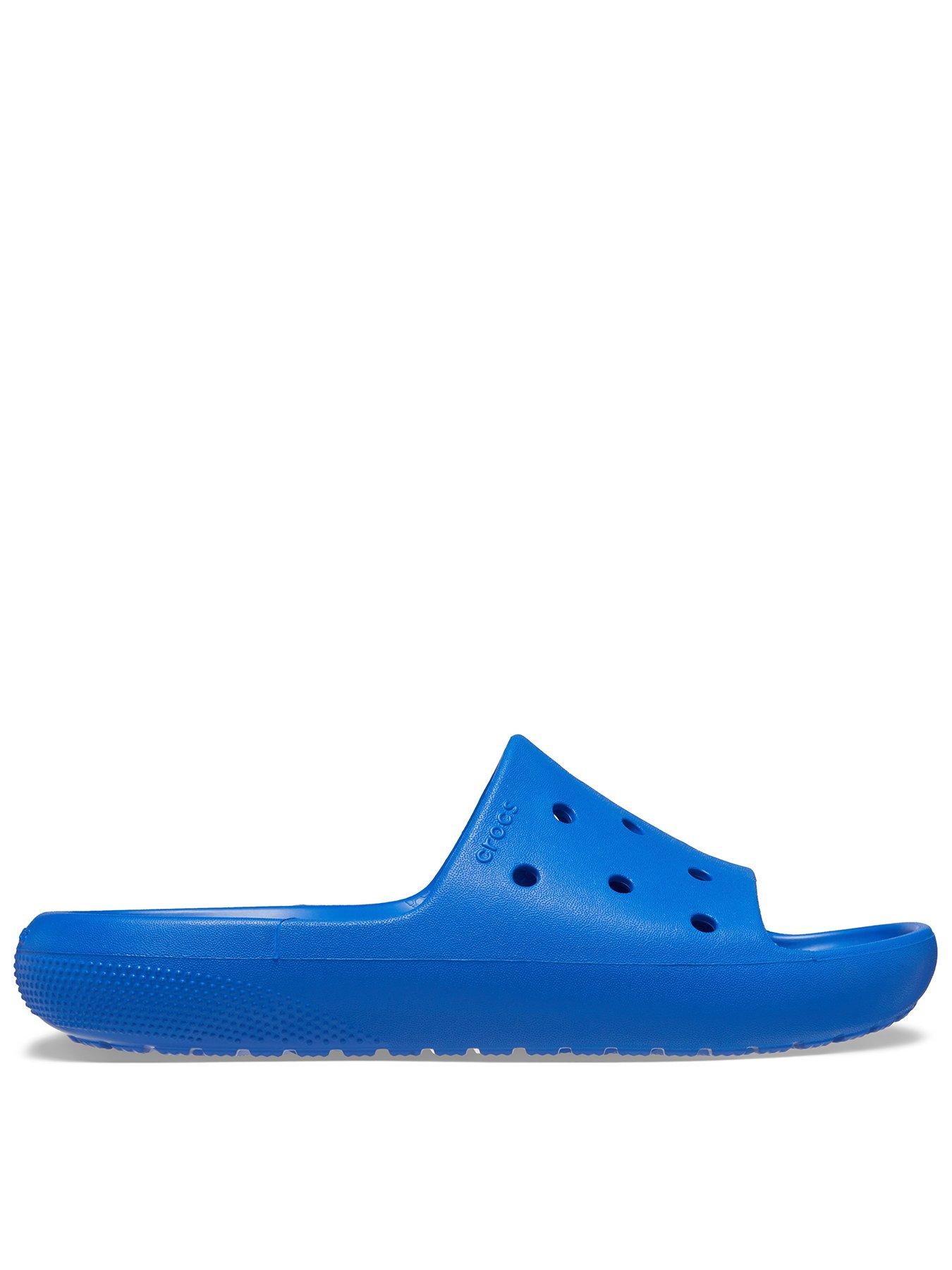 undefined Crocs Men's Classic V2 Slide - Blue