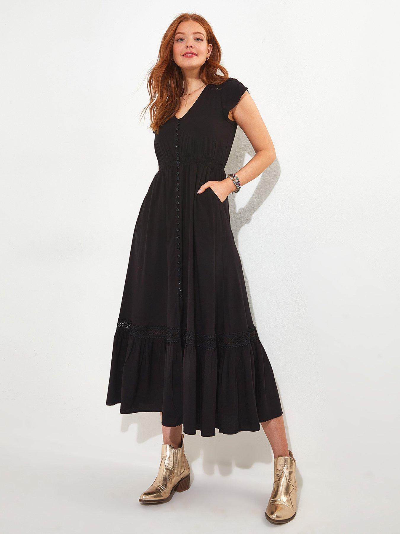 joe-browns-tiered-maxi-dress-black