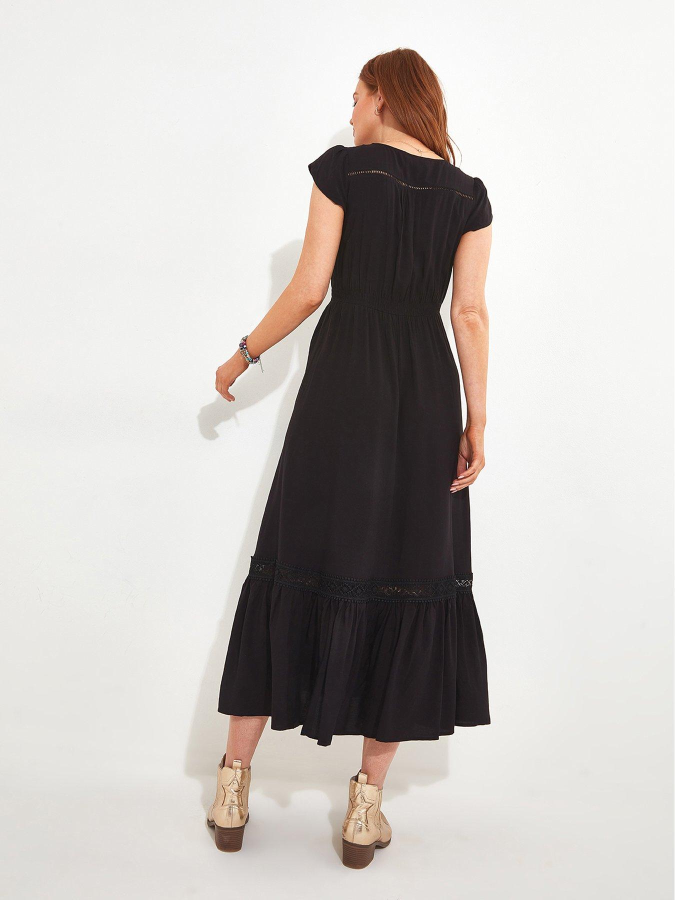 joe-browns-petite-tiered-maxi-dress-blackback