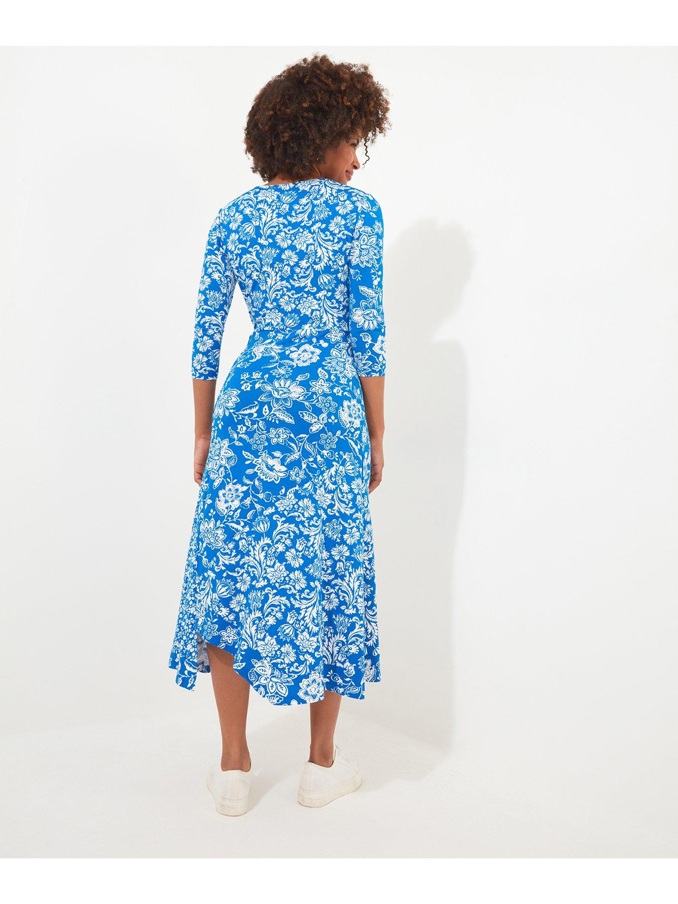 joe-browns-floral-wrap-jersey-dress-blueoutfit