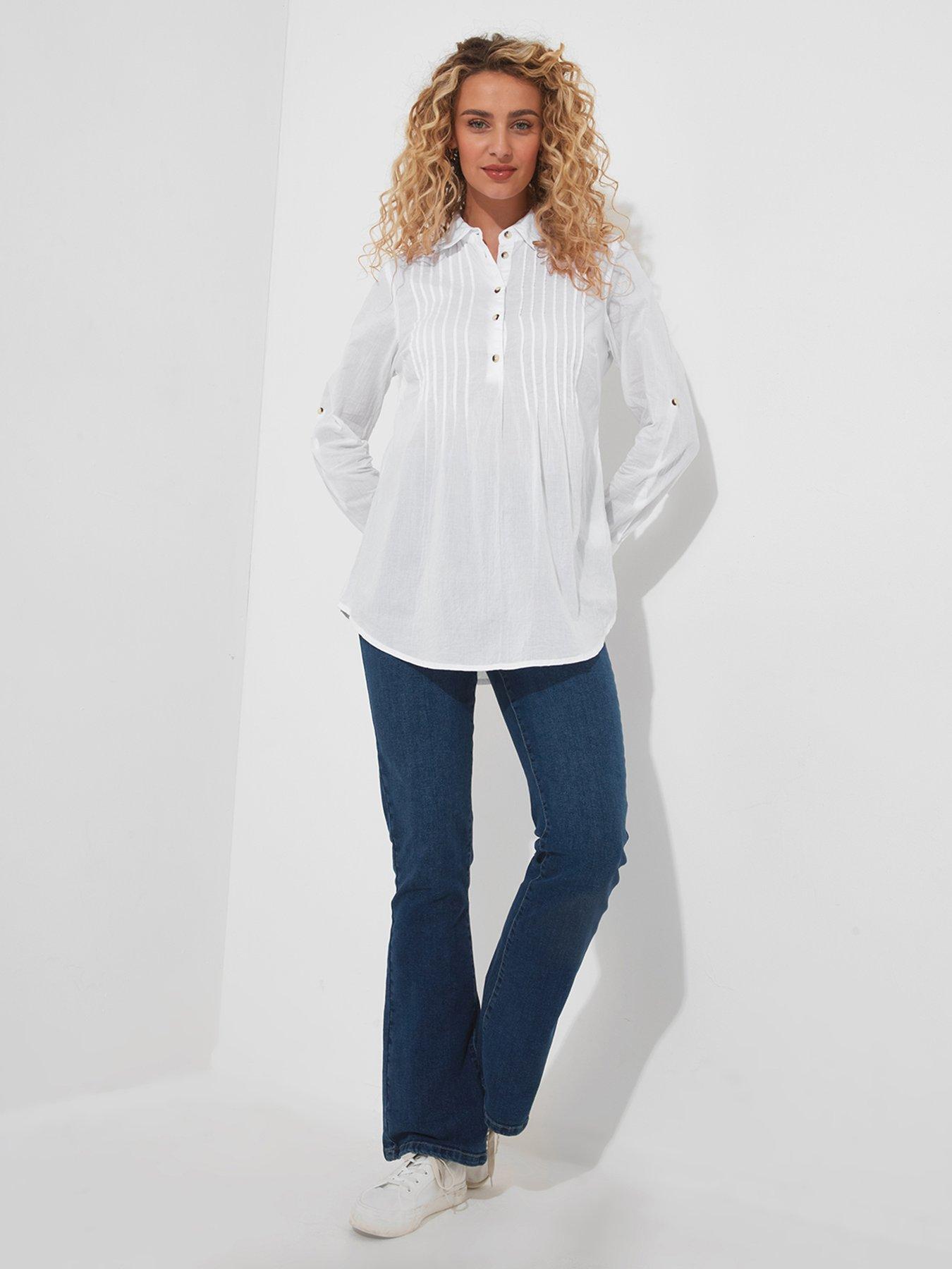 joe-browns-longline-long-sleeve-blouse-whitestillFront