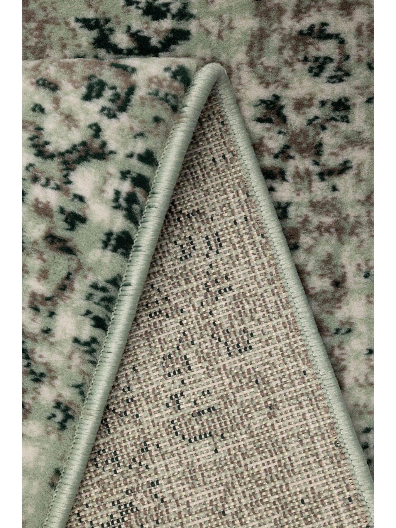 Image 3 of 5 of The Very Collection Tabas Maestro Green Rug