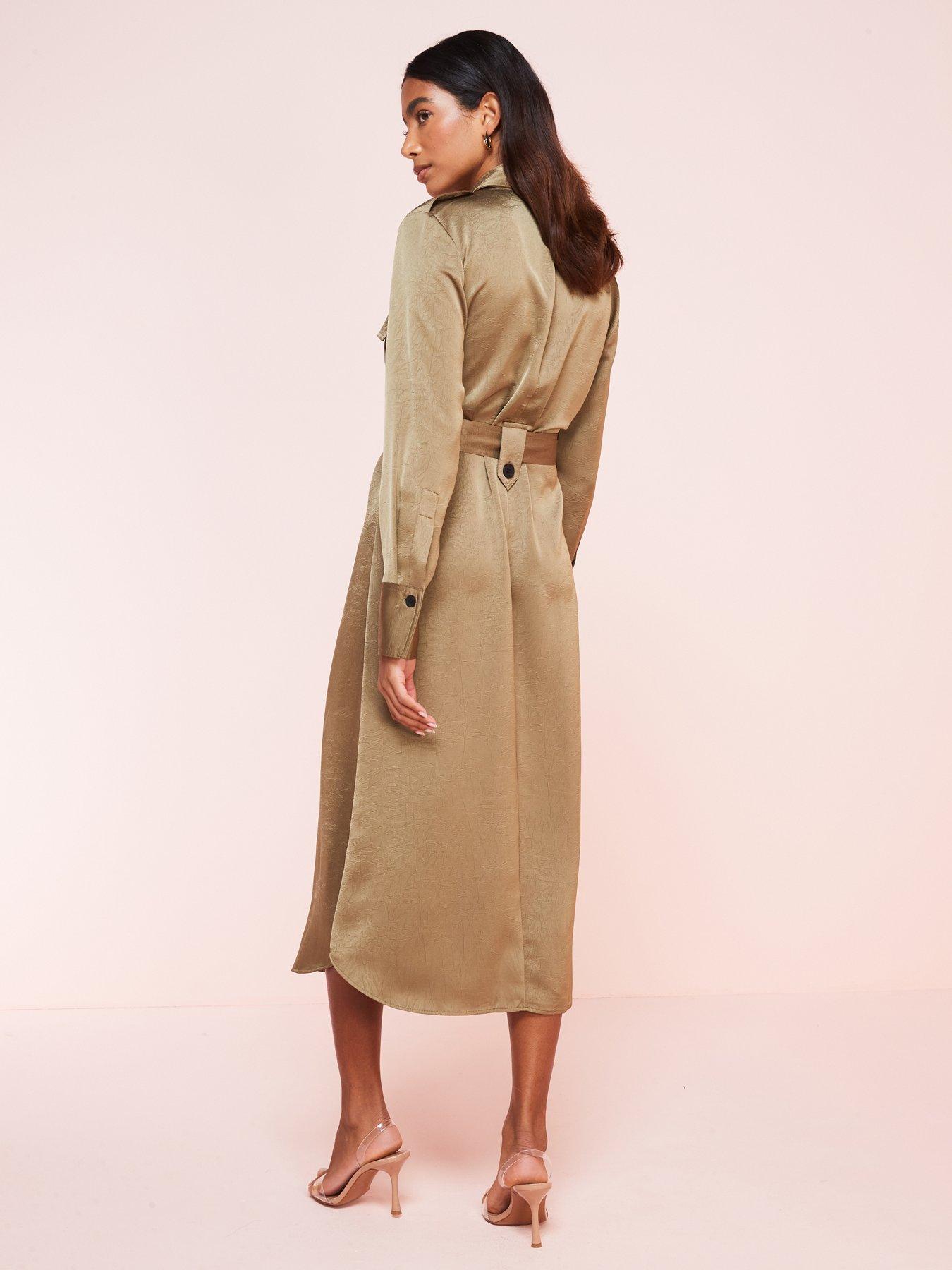 mango-satin-shirt-dress-khakistillFront