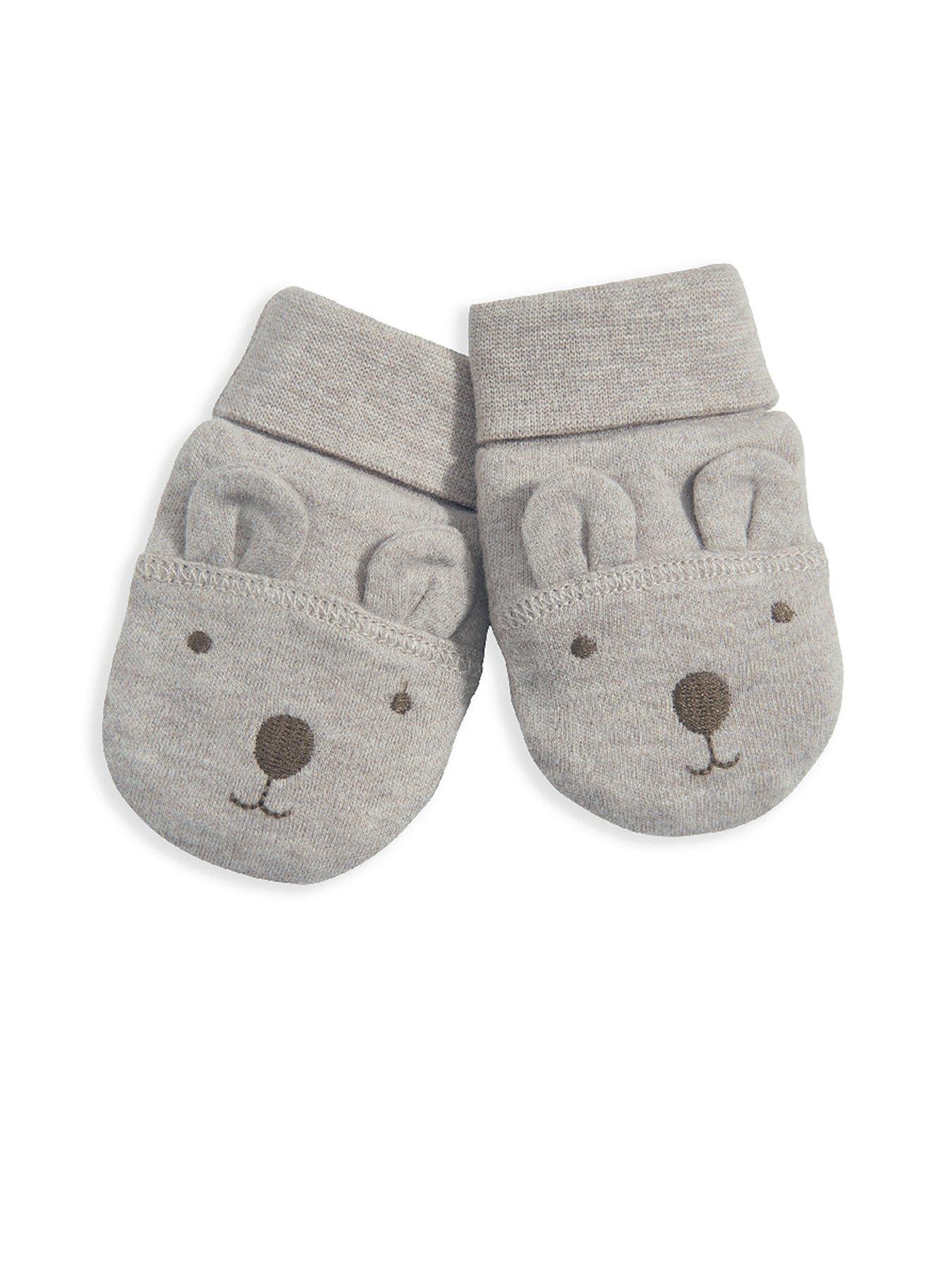 mamas-papas-baby-unisex-2-piece-bear-hat-amp-mitt-set-sandoutfit