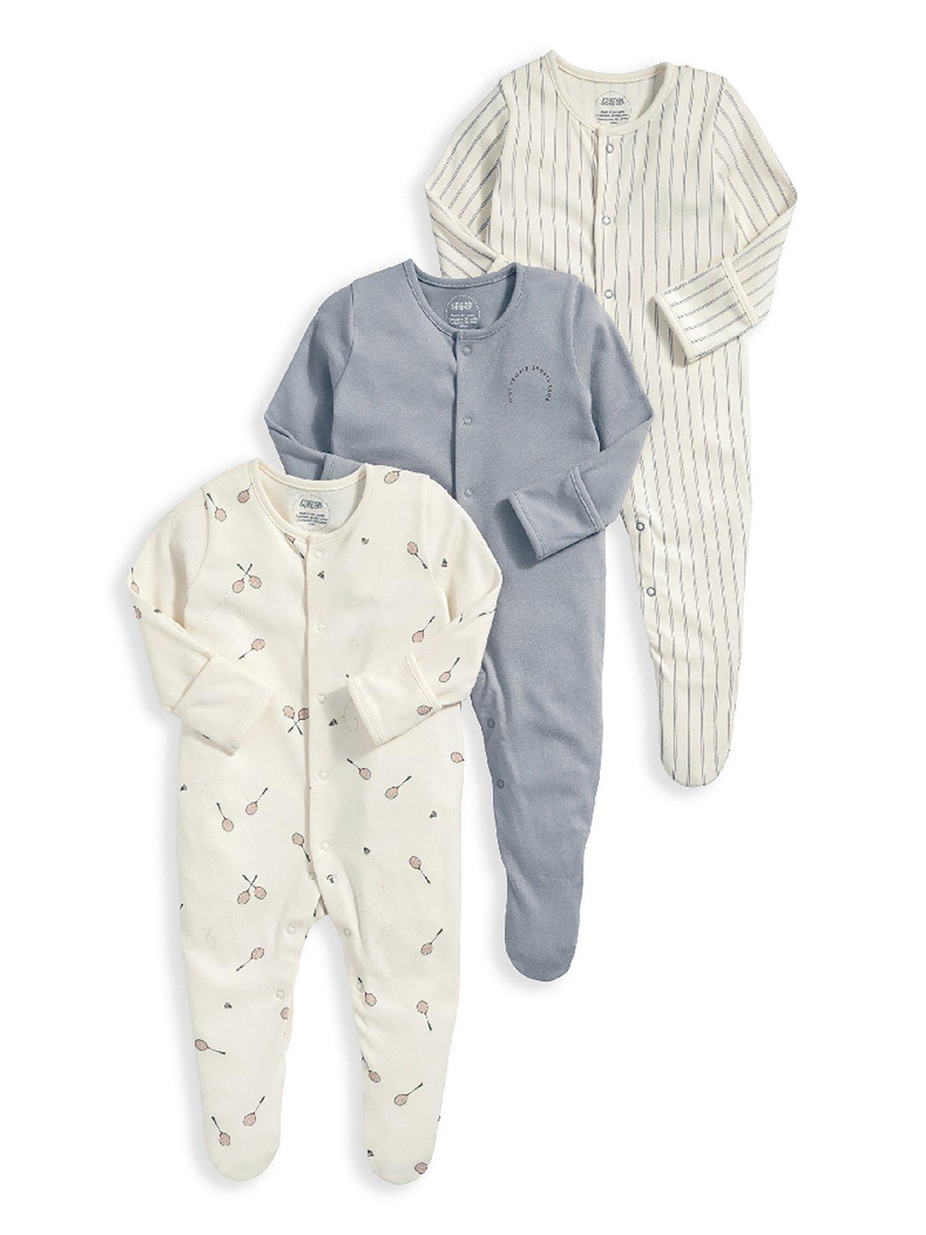 Baby boy hot sale sleepsuits pack