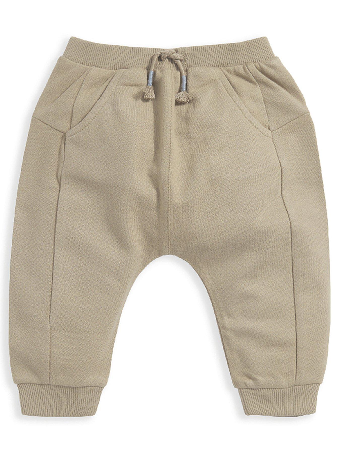 mamas-papas-baby-boys-joggers-beige