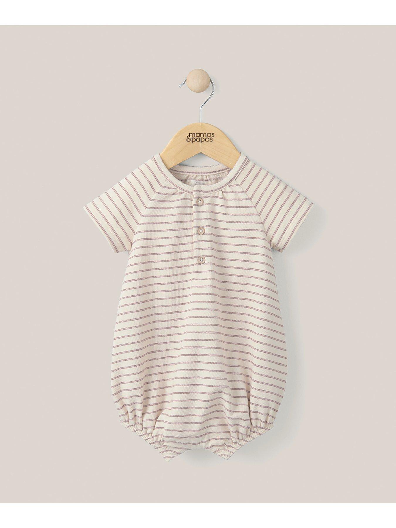 mamas-papas-baby-boys-stripe-romper-creamoutfit