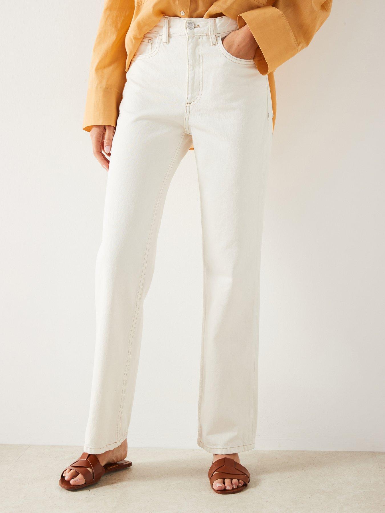 mango-mid-rise-straight-jeans-off-white