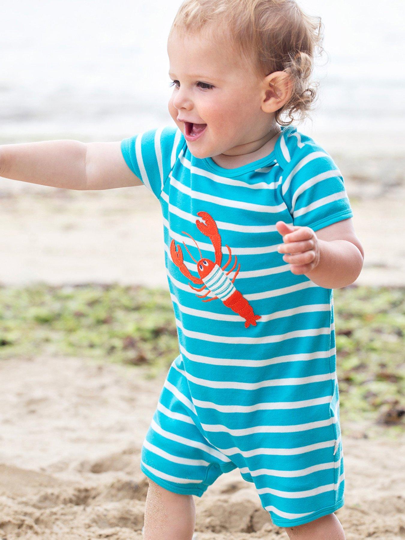 frugi-baby-tropical-sea-stripe-lobster-rue-romper-bluestillFront