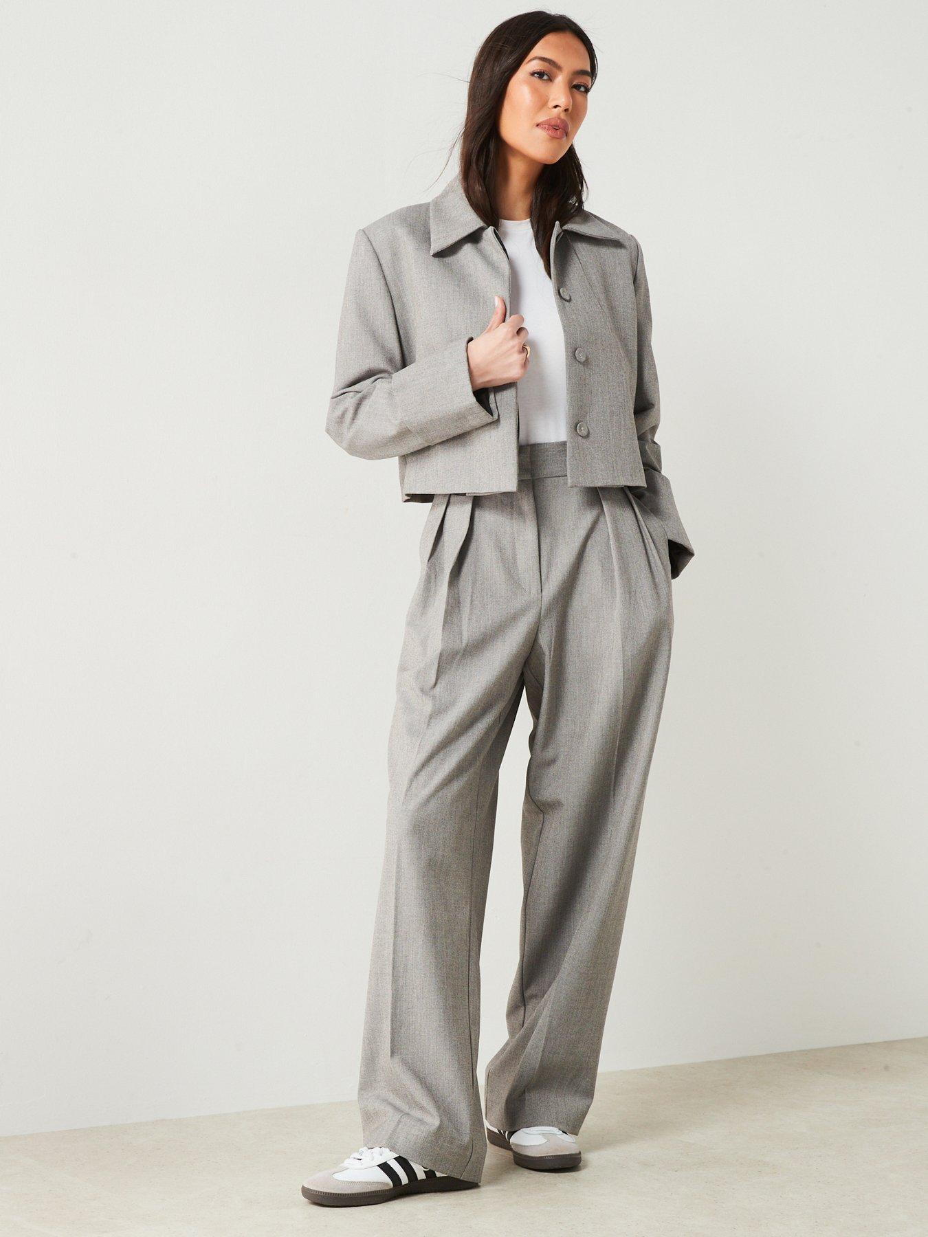 mango-grey-pleated-suit-trousersback