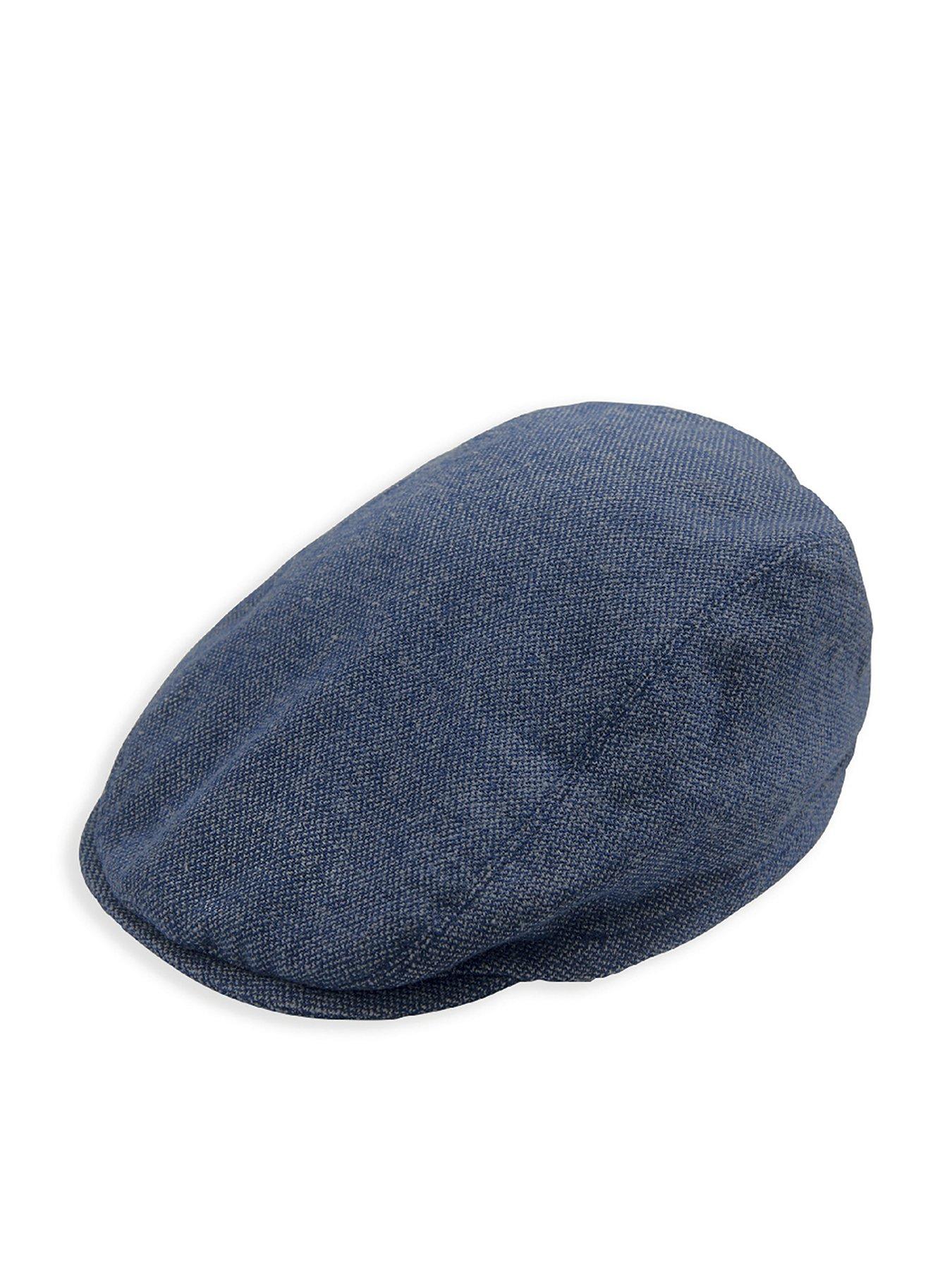 Image 1 of 1 of Mamas & Papas Baby Boys Flat Cap - Blue
