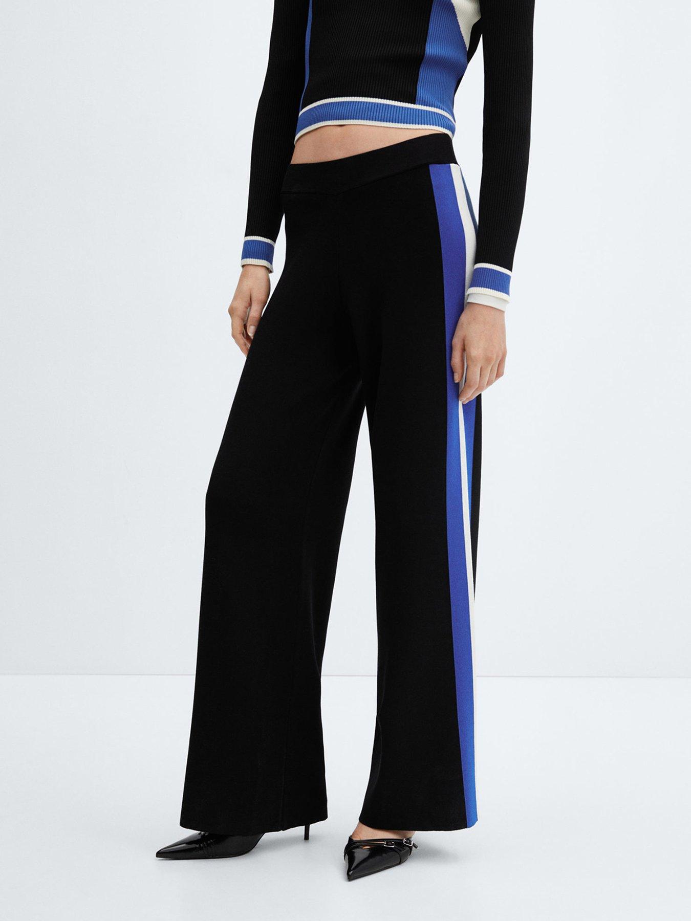 mango-straight-knitted-trousers-black