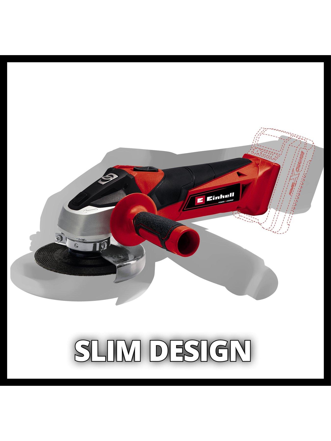 Image 4 of 6 of Einhell PXC 115mm Cordless Angle Grinder with Battery - TC-AG 18/115 Li - Solo