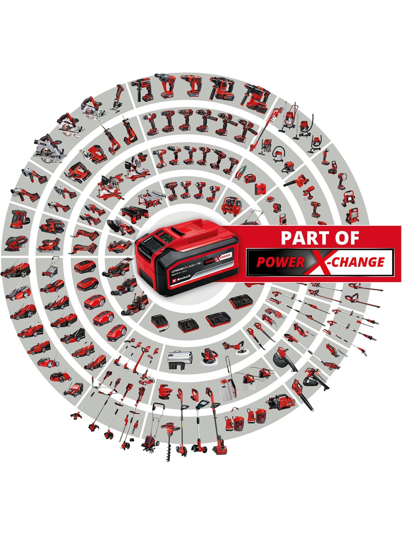 Image 6 of 6 of Einhell PXC 115mm Cordless Angle Grinder with Battery - TC-AG 18/115 Li - Solo