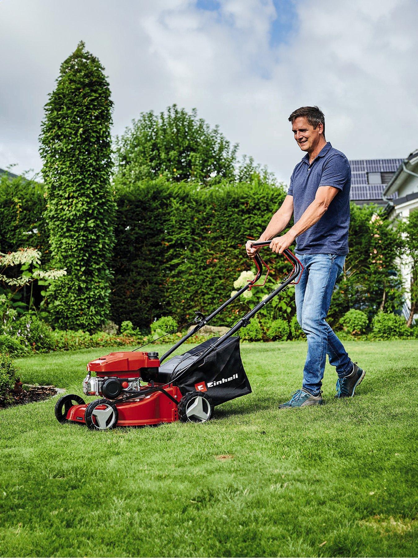 einhell-gc-pm-402-s-petrol-lawn-mower-self-propelled-40cmstillFront