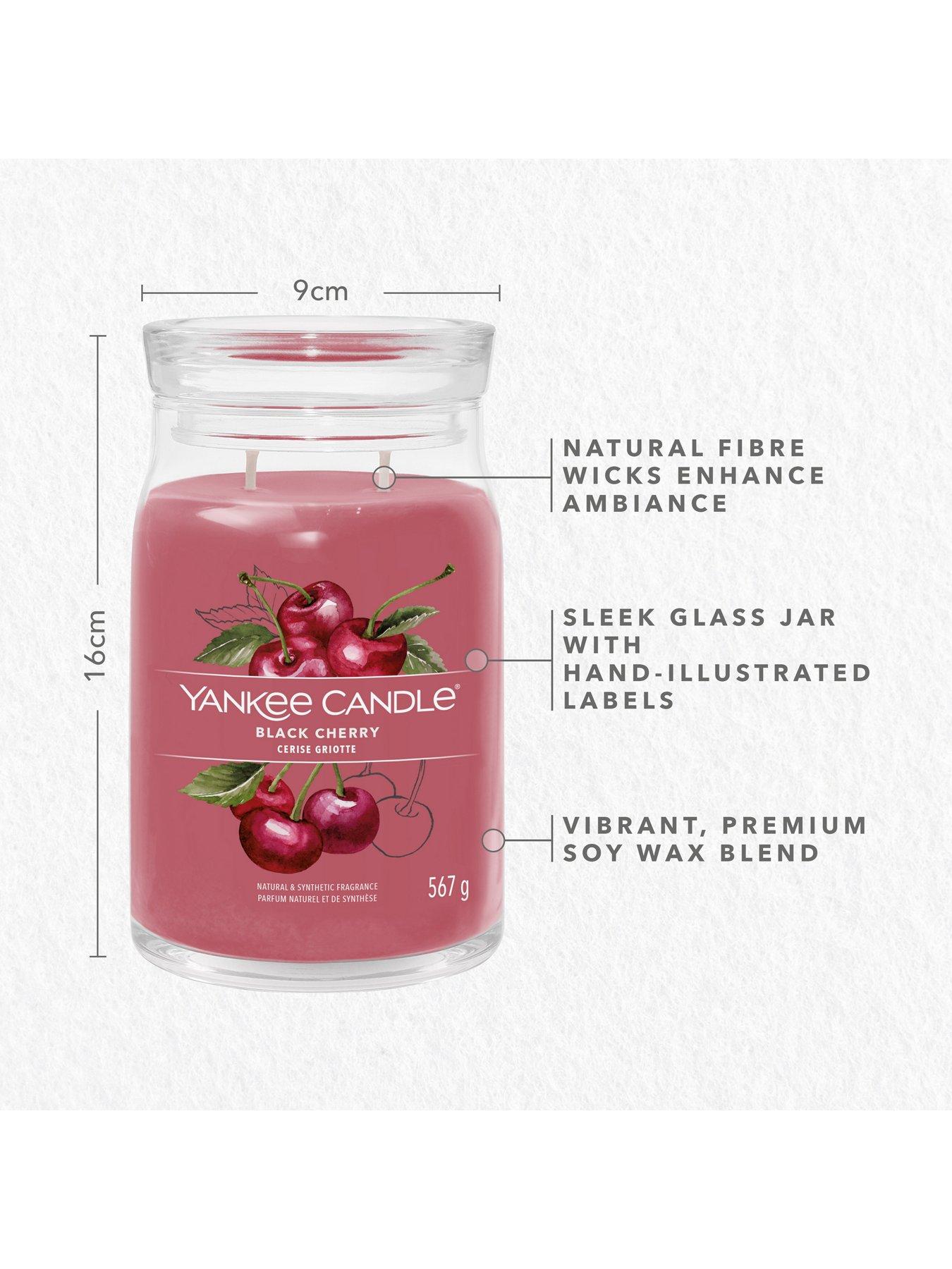 Image 7 of 7 of Yankee Candle Signature Large Jar Candle &ndash; Black Cherry