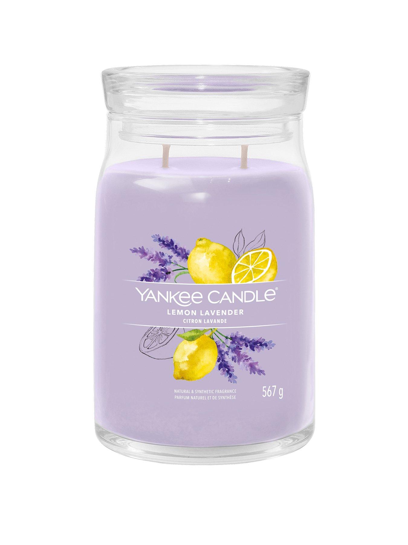 Yankee Candle Signature Large Jar Candle – Lemon Lavender