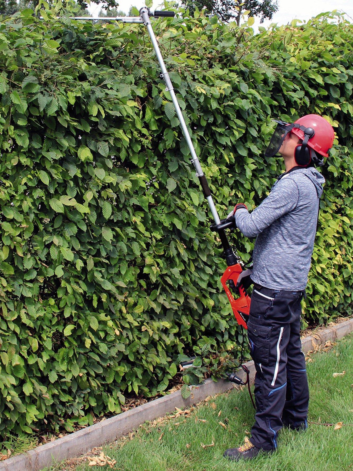 einhell-electric-high-reach-hedge-trimmer-gc-hh-9046-uk-specific-cordstillFront