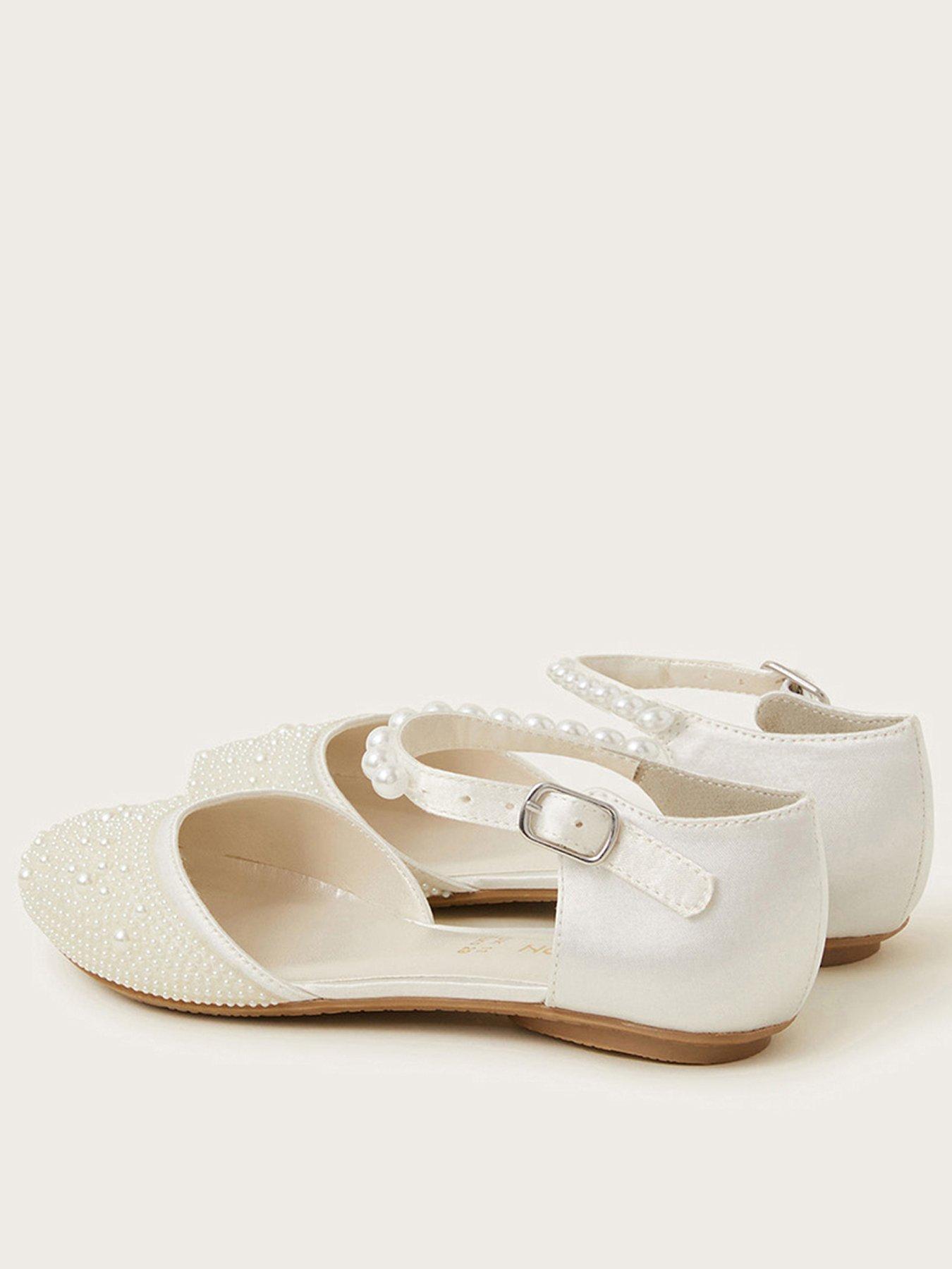 monsoon-girls-pearly-two-part-ballerina-shoes-ivoryback