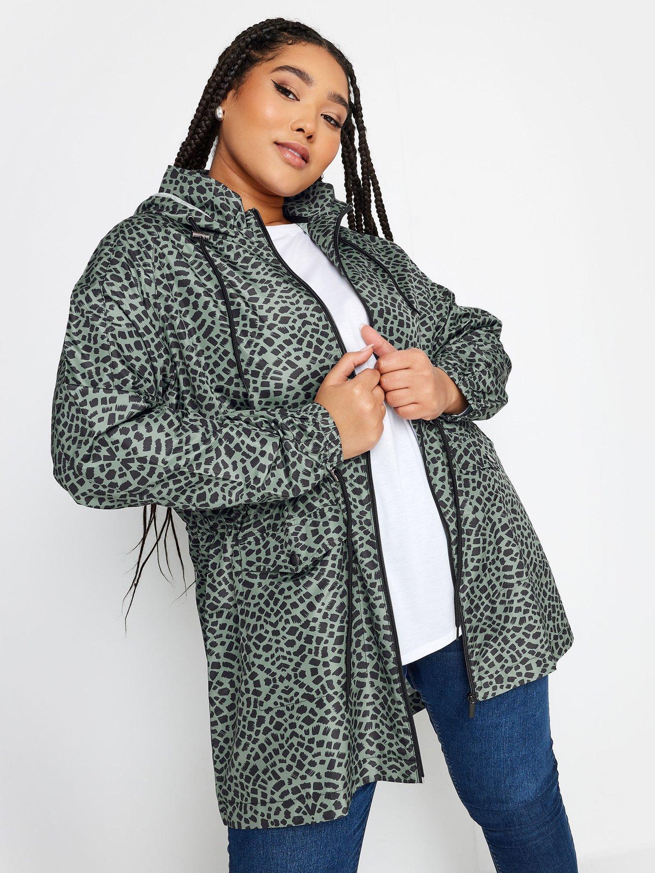 yours-curve-lightweight-parka-tile-print