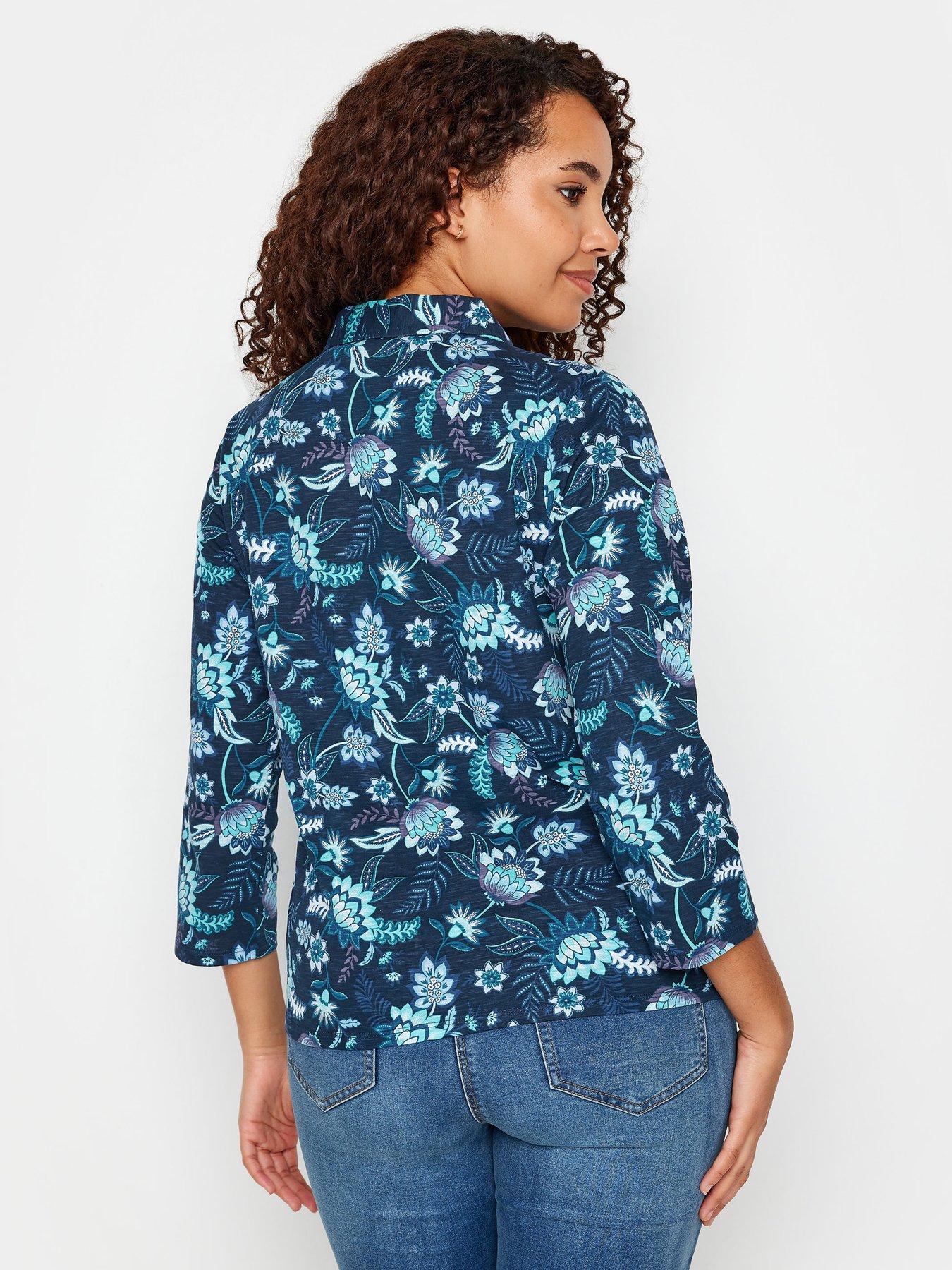 mco-navy-floral-print-cotton-collared-shirtstillFront