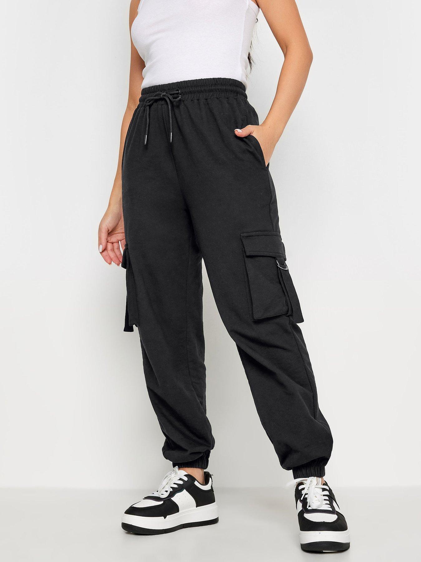 PixieGirl Petite Black Cargo Jogger