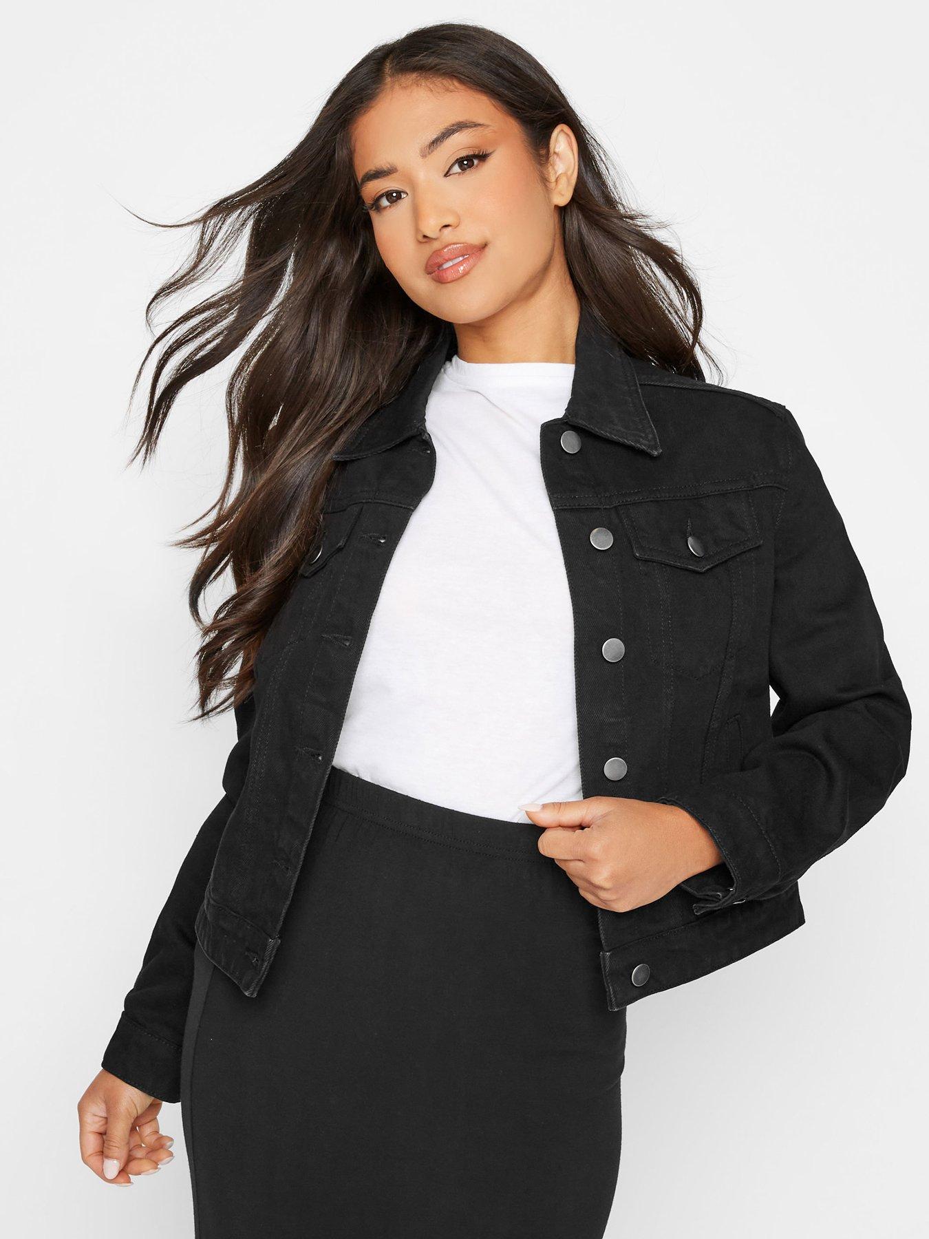PixieGirl Petite Black Denim Jacket