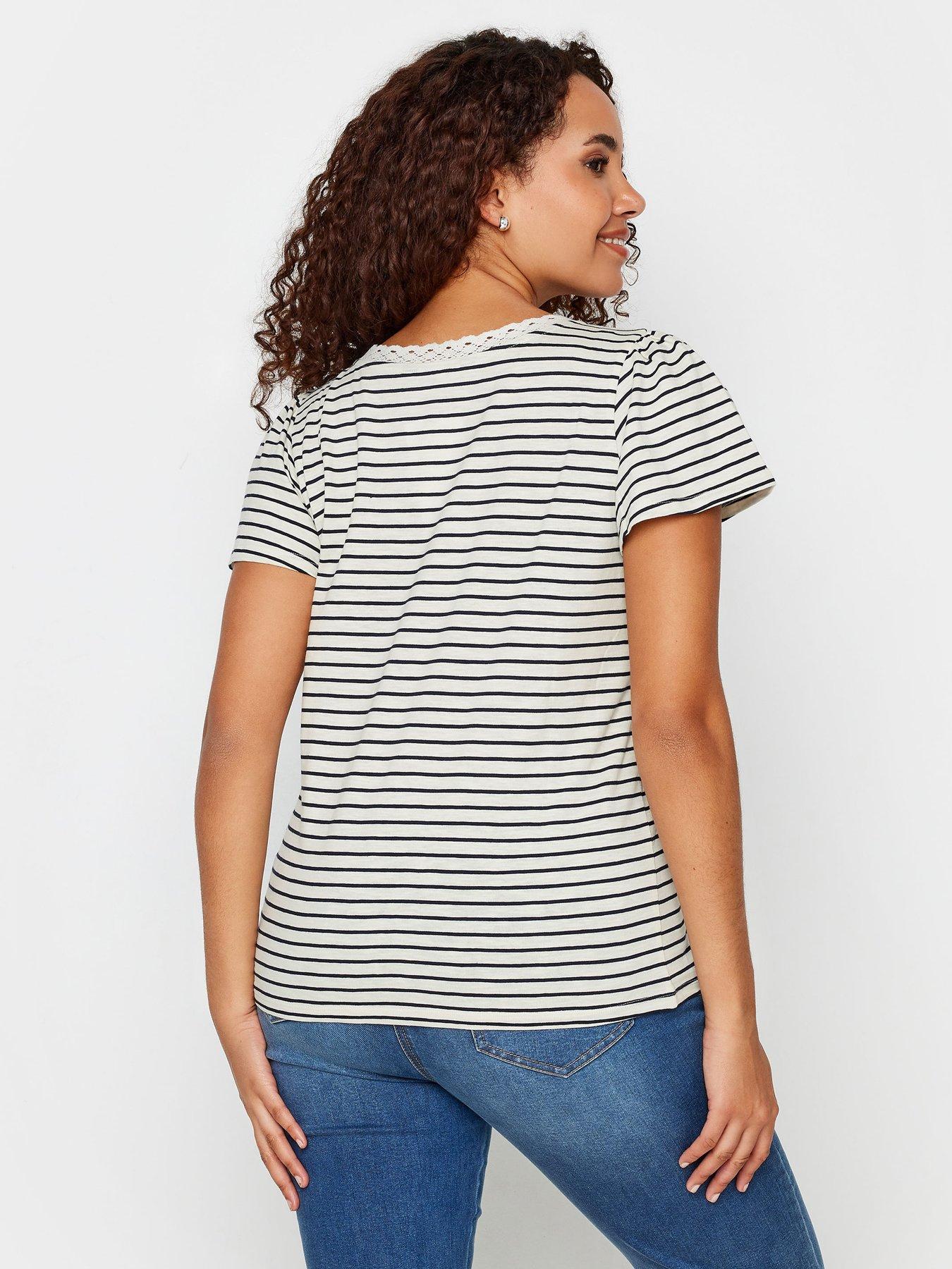 mco-stripe-v-neck-short-sleeve-cotton-topstillFront