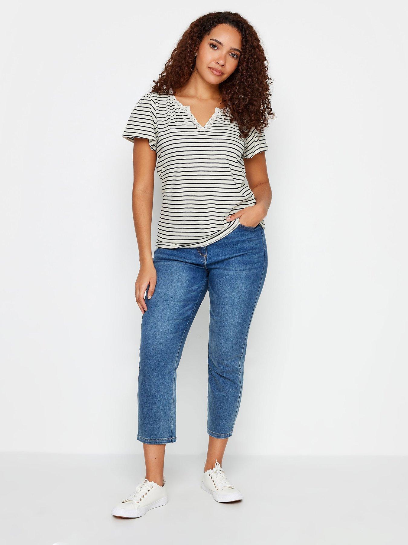 mco-stripe-v-neck-short-sleeve-cotton-topback