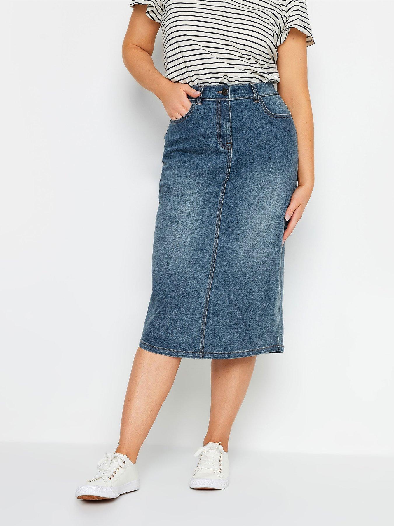 Denim skirt very hotsell