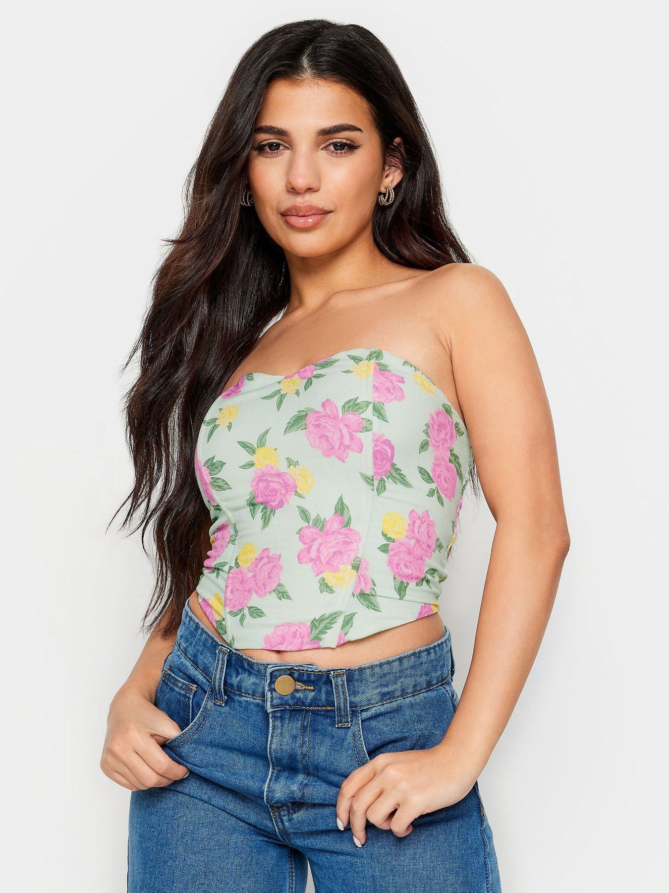 pixiegirl-petite-mint-floral-corsetfront