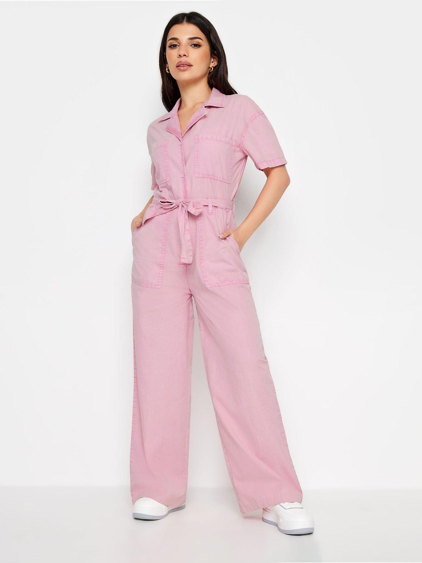 pixiegirl-petite-utility-washed-jumpsuit-pink