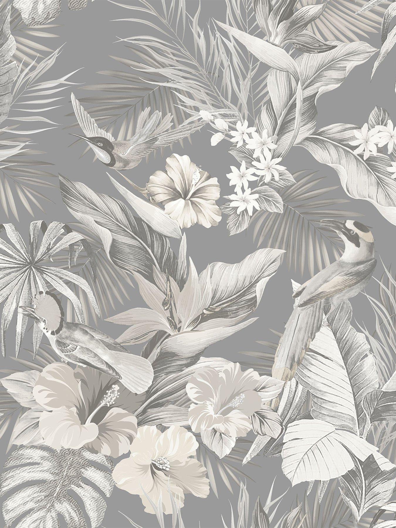 rasch-paradise-birds-wallpaper-greystillFront