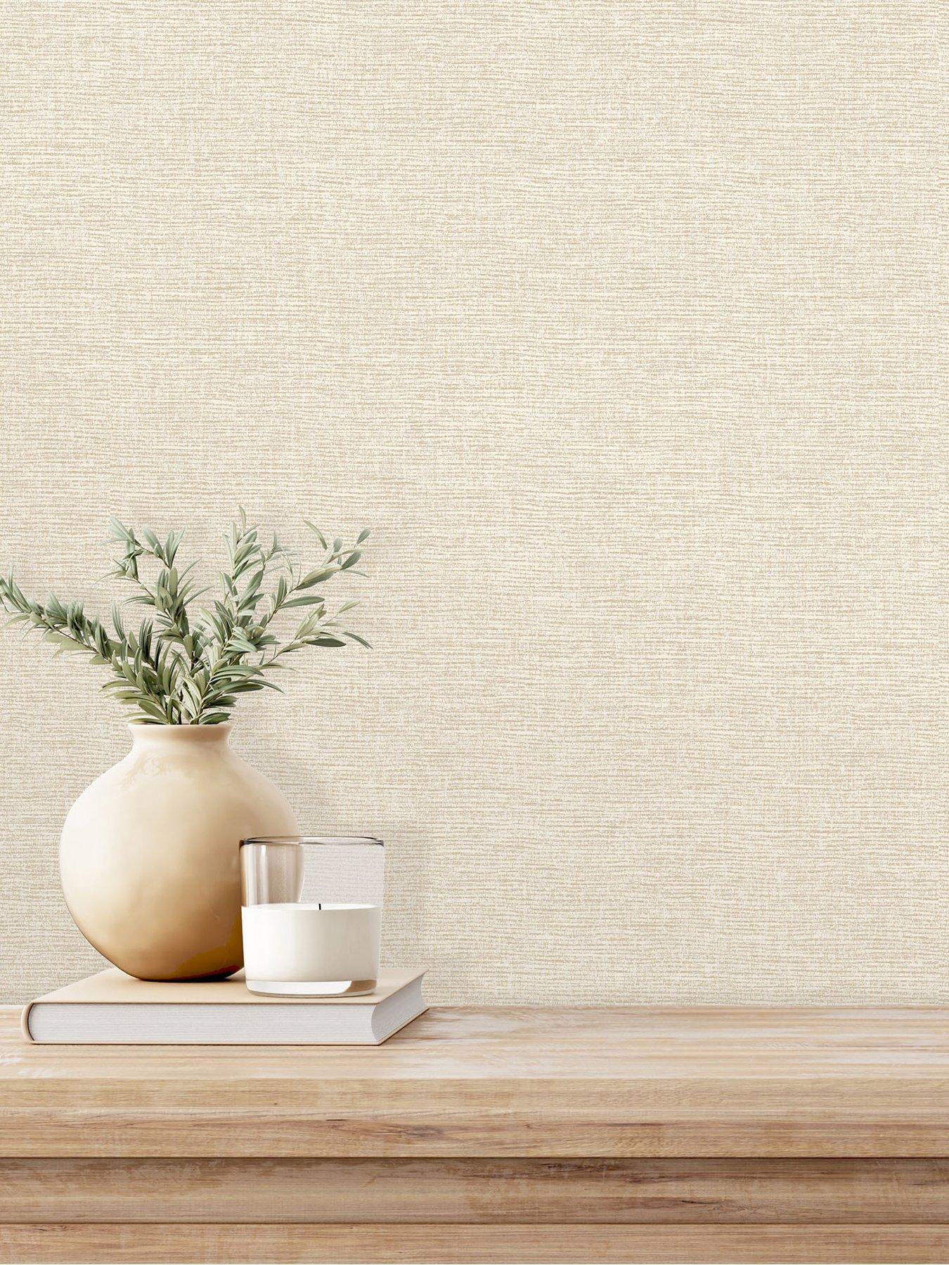 rasch-linen-neutral-wallpaper